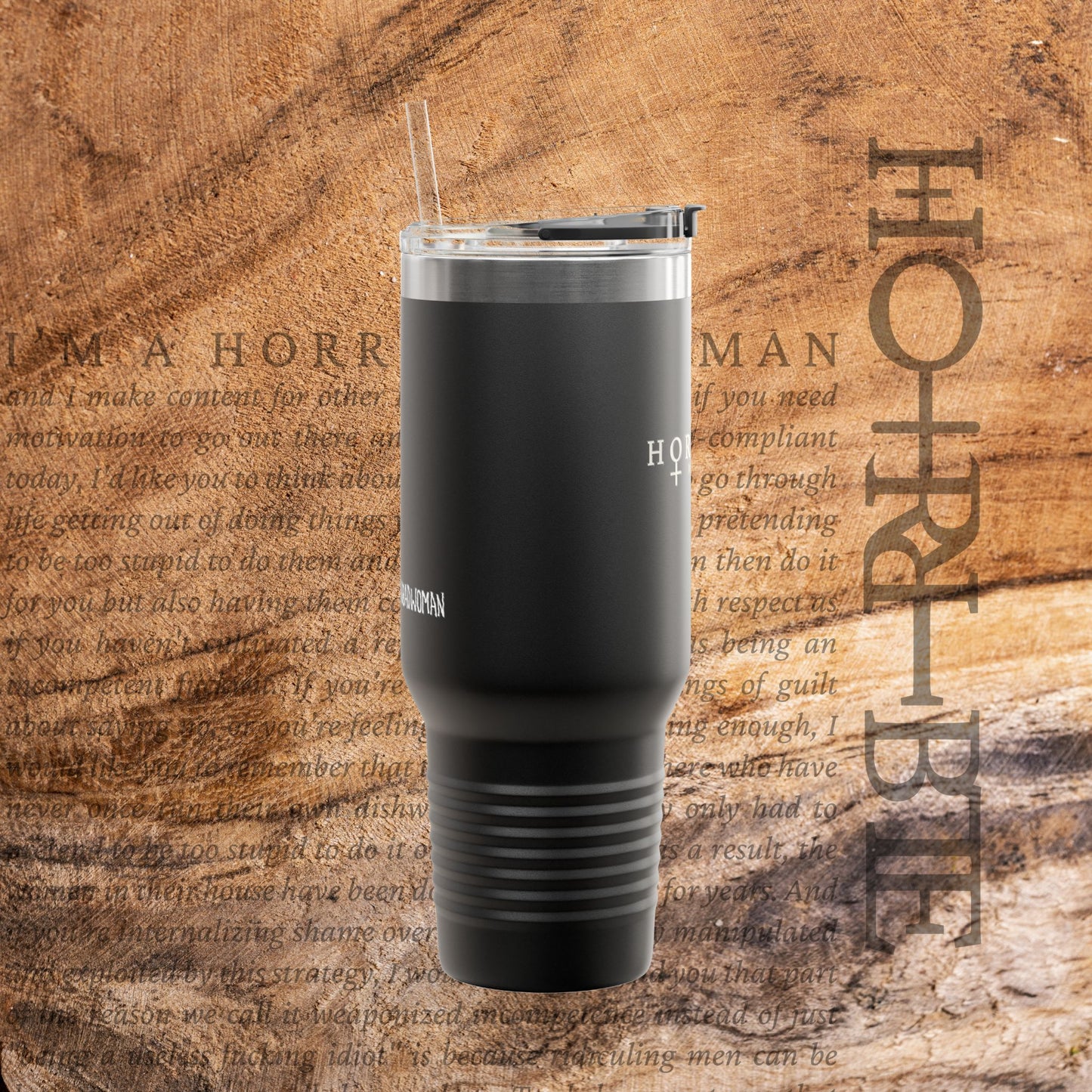 "The Original Horrible Mean Bad Woman" - Insulated Travel Mug