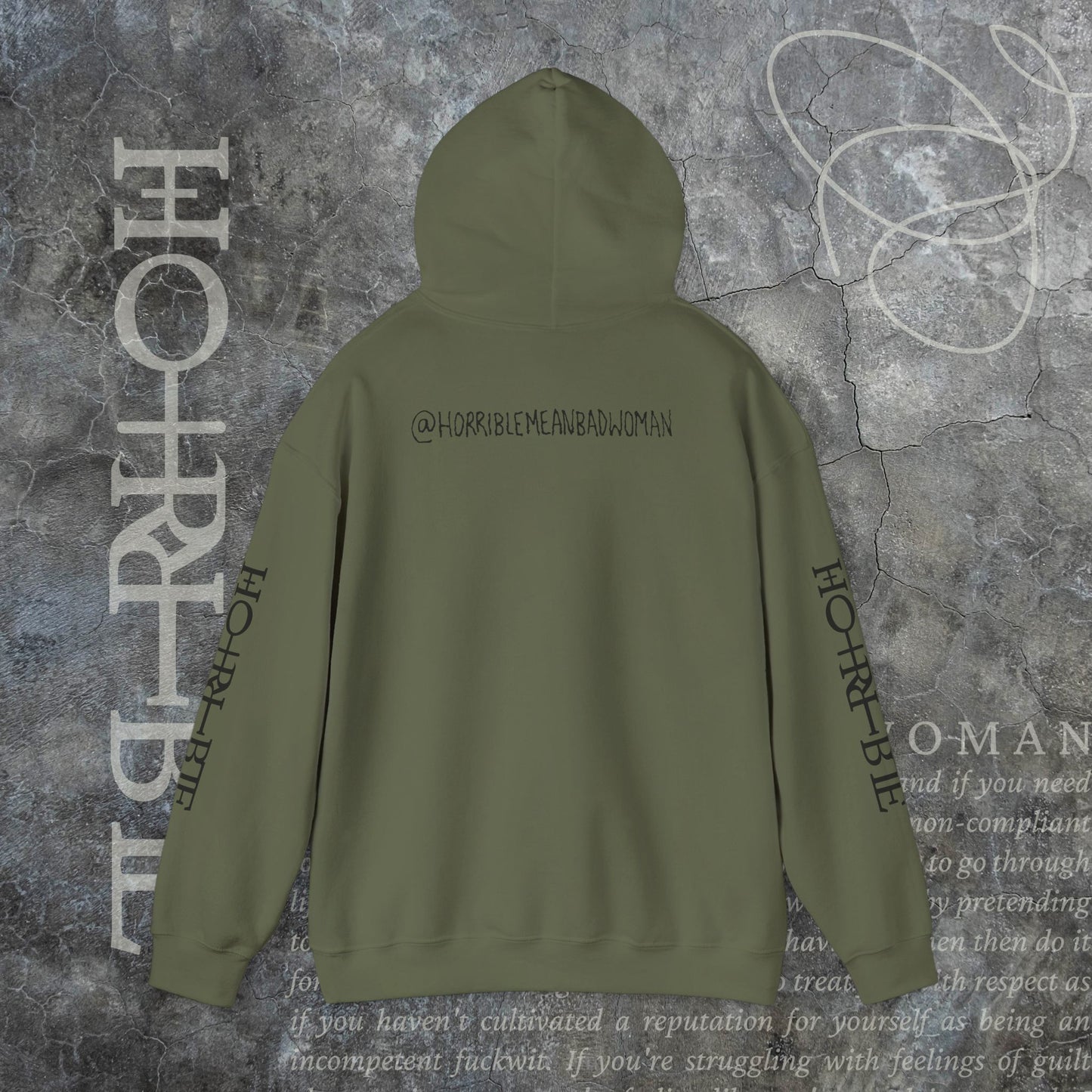 “Seasoned Crone" - Cozy Hoodie