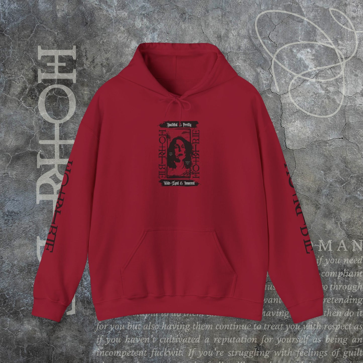 "Wide Eyed & Innocent" - Cozy Hoodie