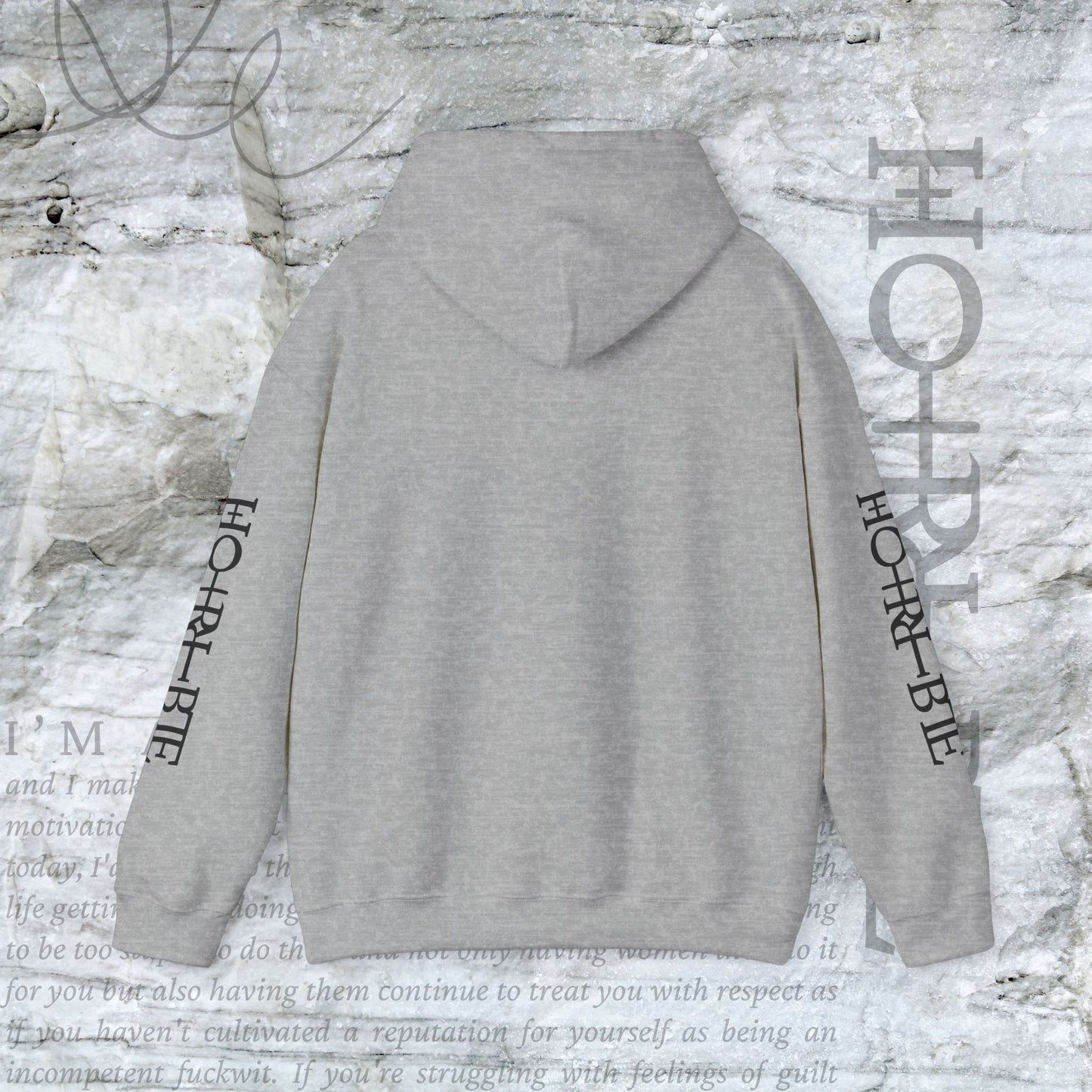 "The Original Horrible Mean Bad Woman” - Cozy Hoodie