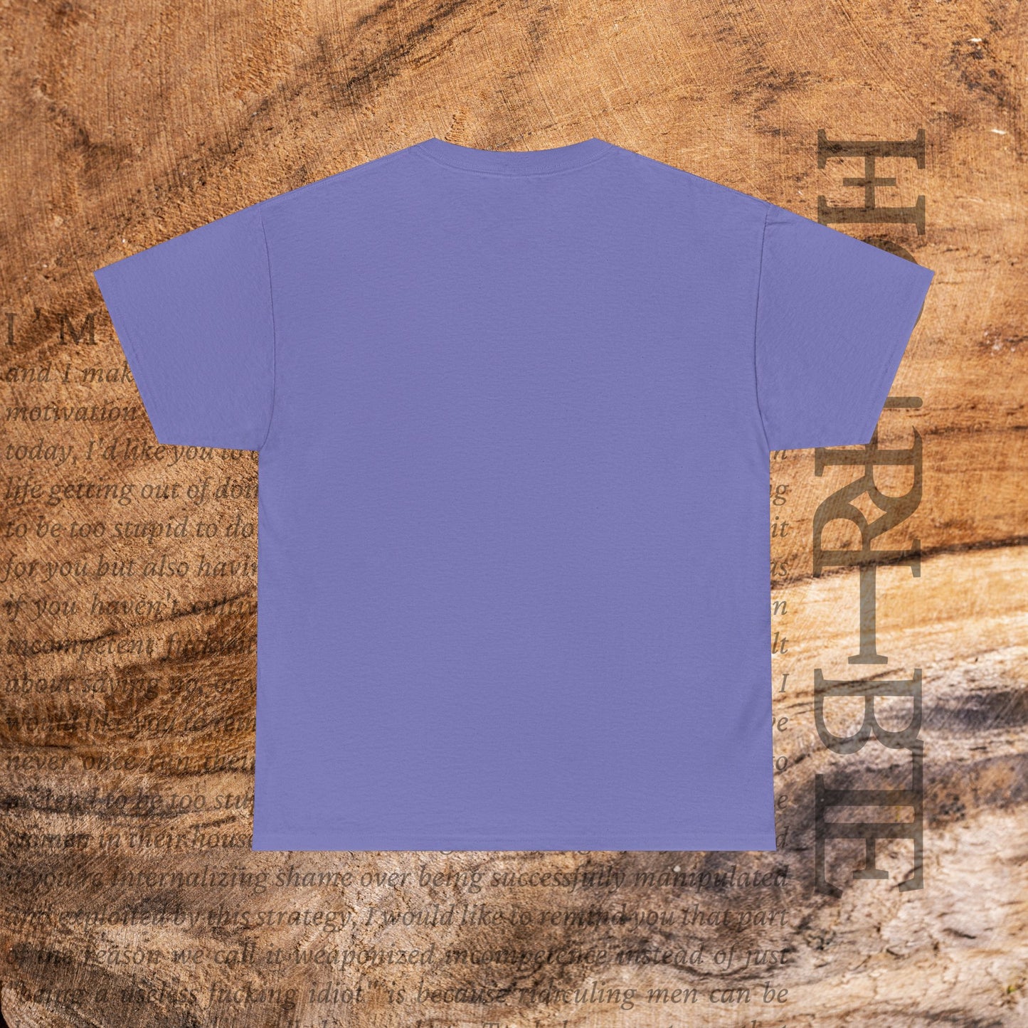 “Man’s Best End” - Heavy Cotton Tee