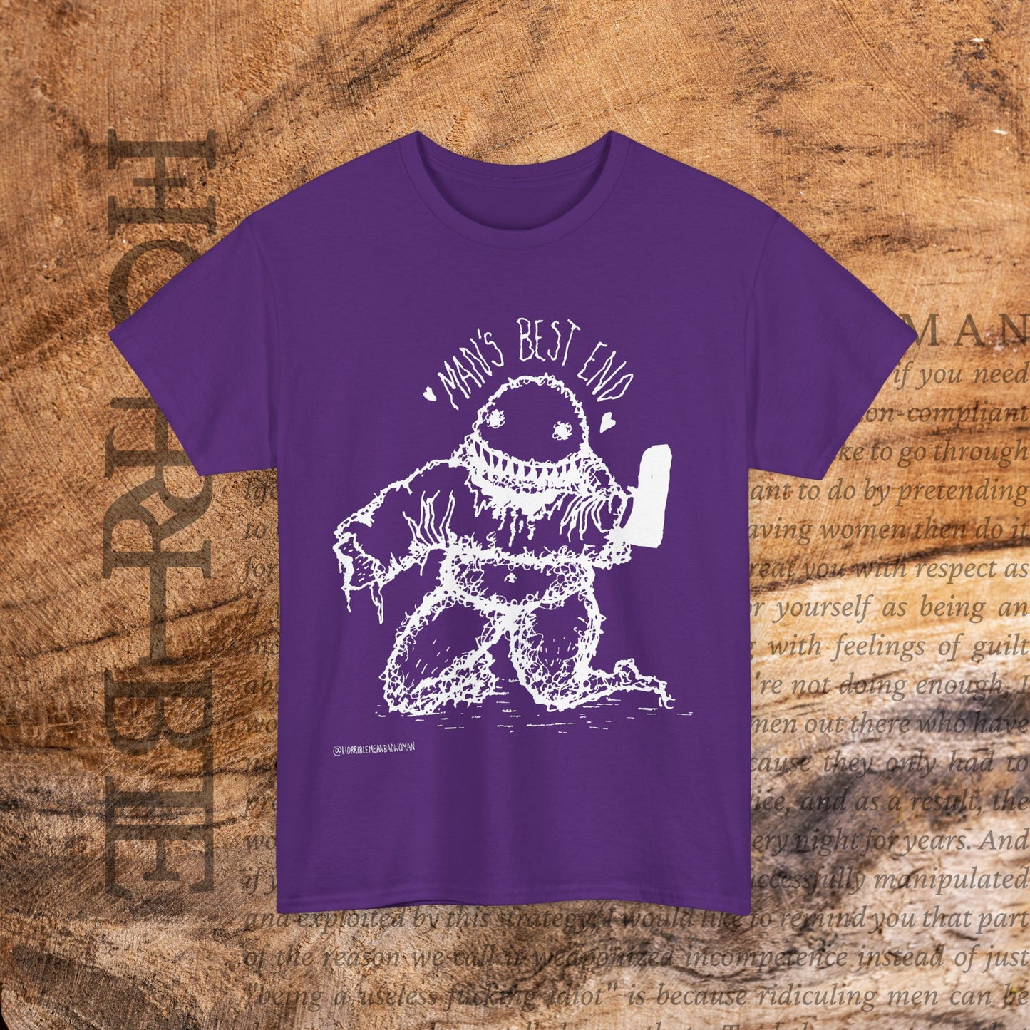 “Man’s Best End” - Heavy Cotton Tee