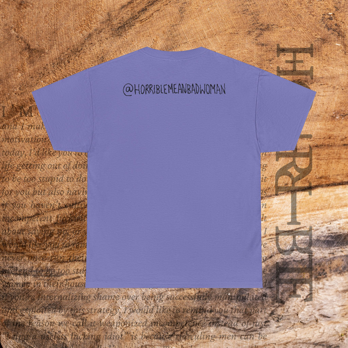 “Seasoned Crone” - Heavy Cotton Tee