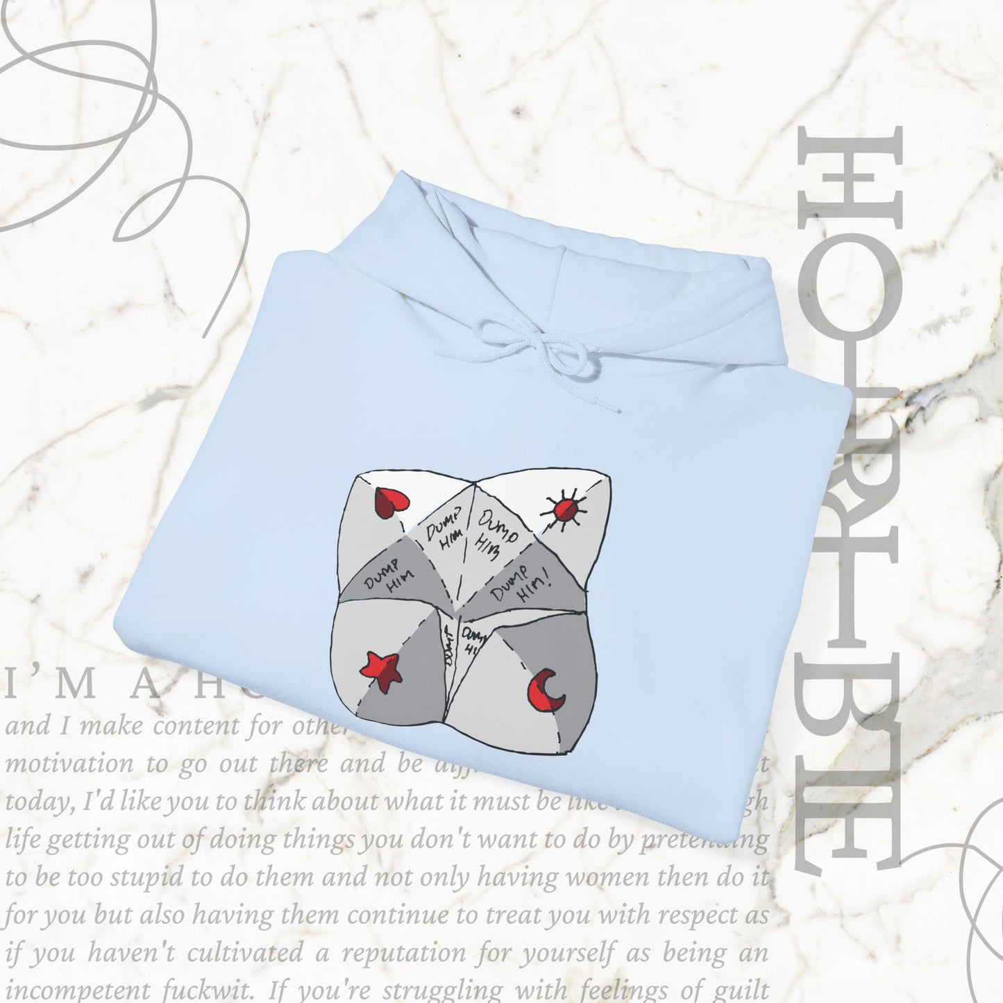 "Dump Him" - Cozy Hoodie