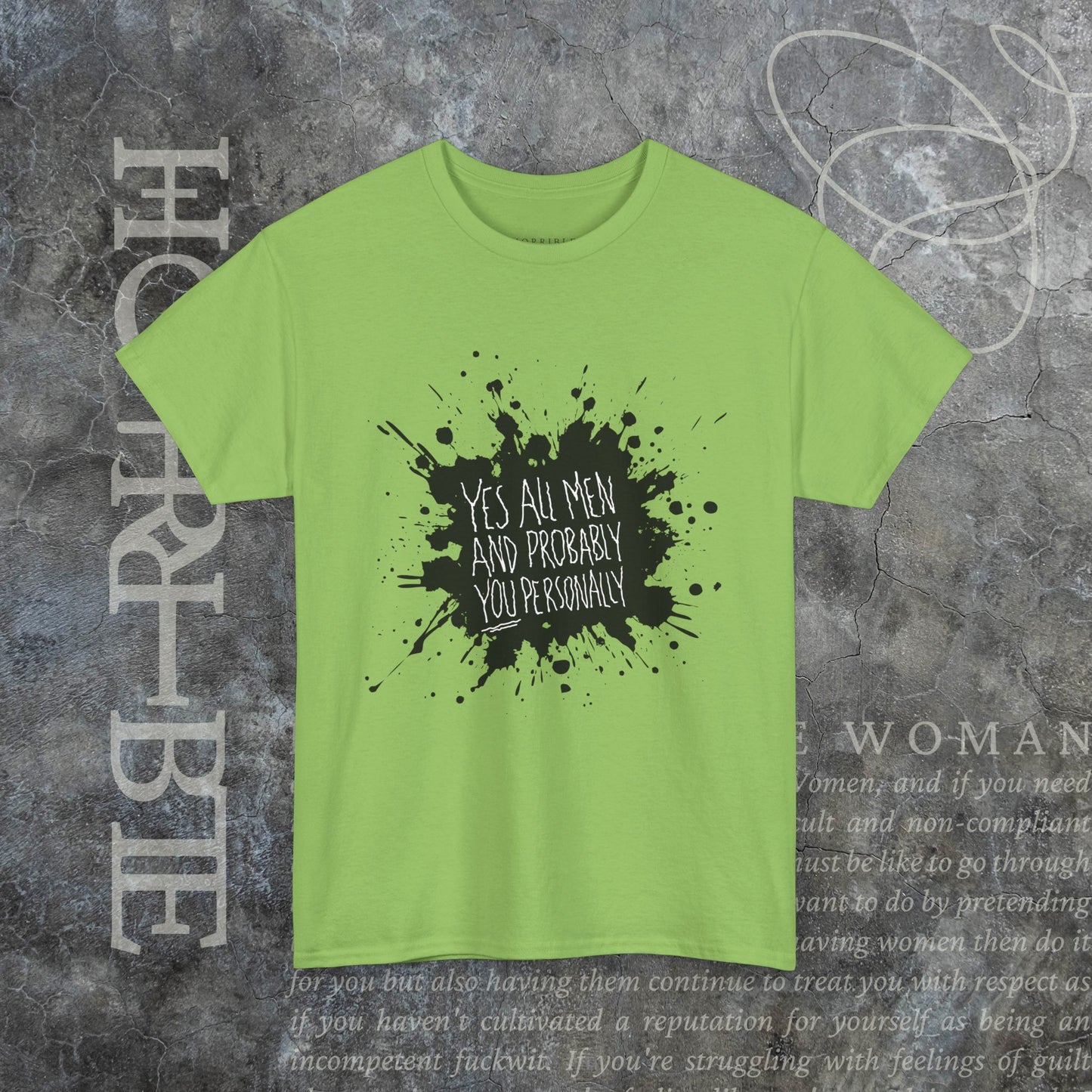 "Yes All Men" - Heavy Cotton Tee