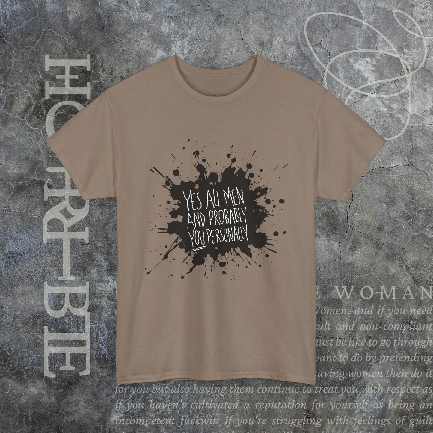 "Yes All Men" - Heavy Cotton Tee