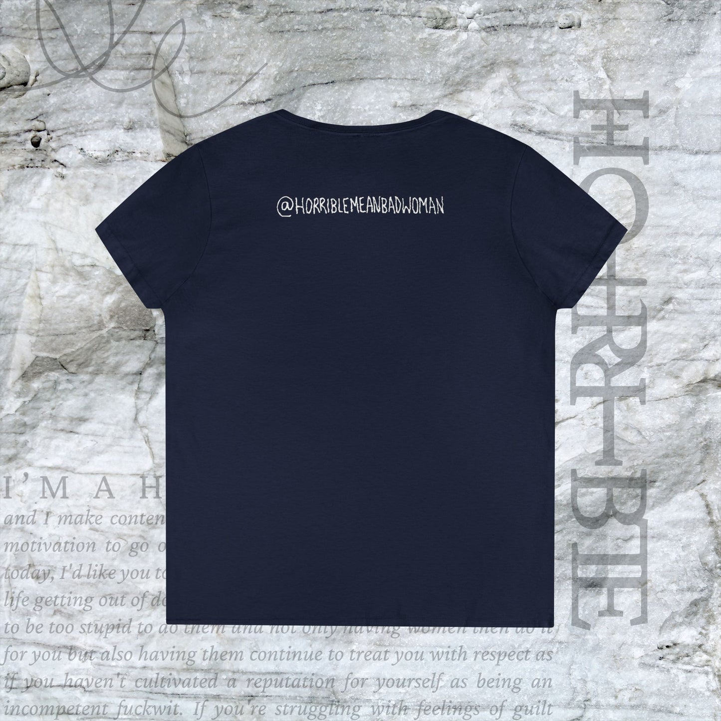 "Man's Best End" - V-Neck T-Shirt