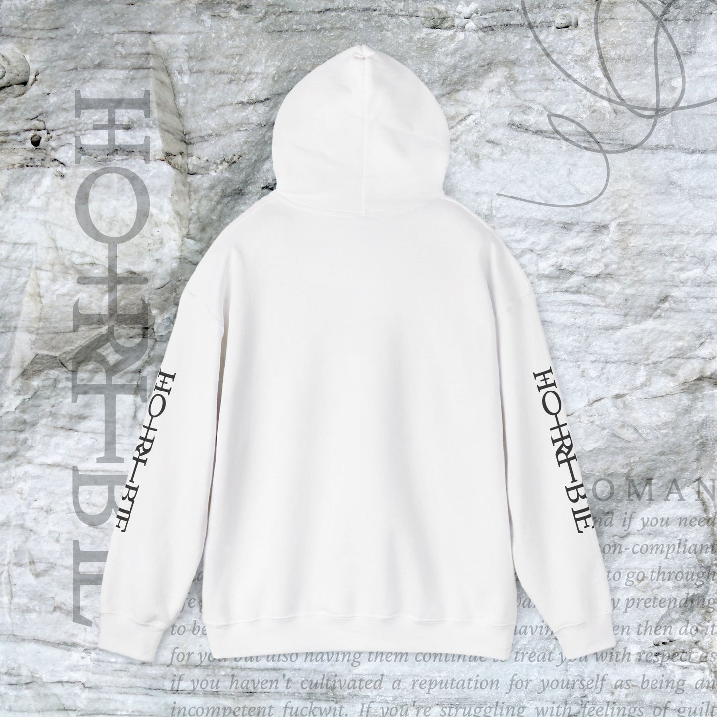 "The Original Horrible Mean Bad Woman” - Cozy Hoodie
