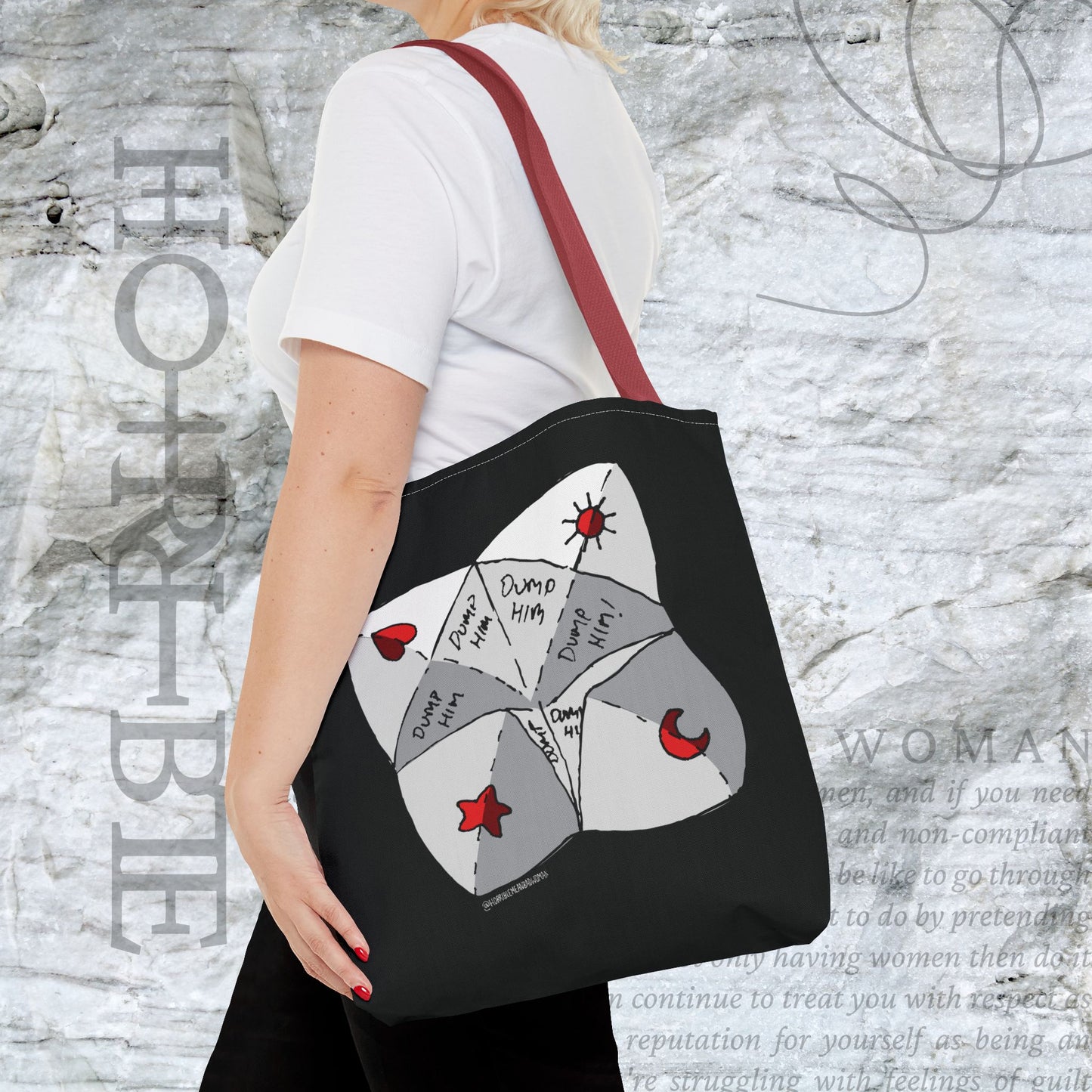 "Dump Him Chatterbox" - Tote Bag