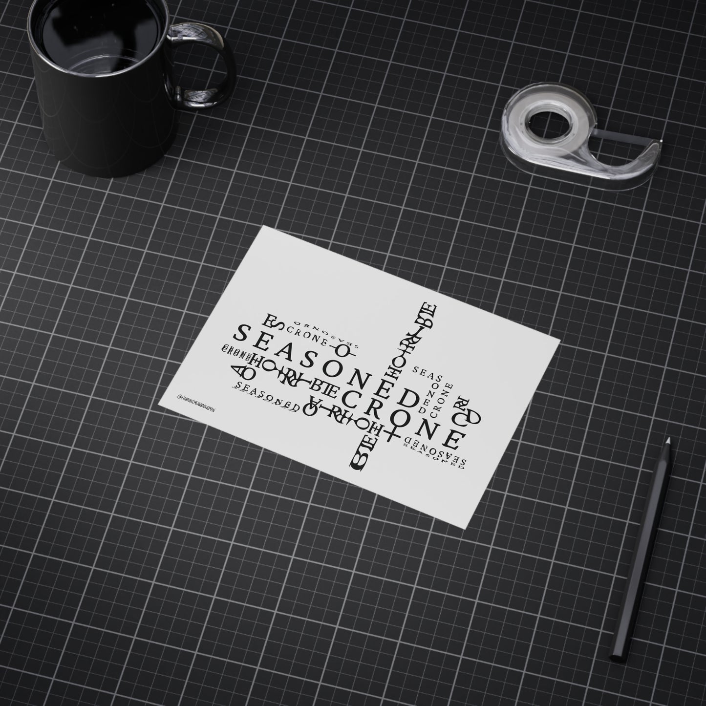 “Seasoned Crone” - Art Print