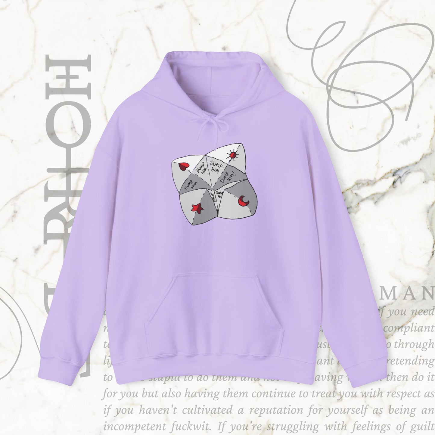 "Dump Him" - Cozy Hoodie