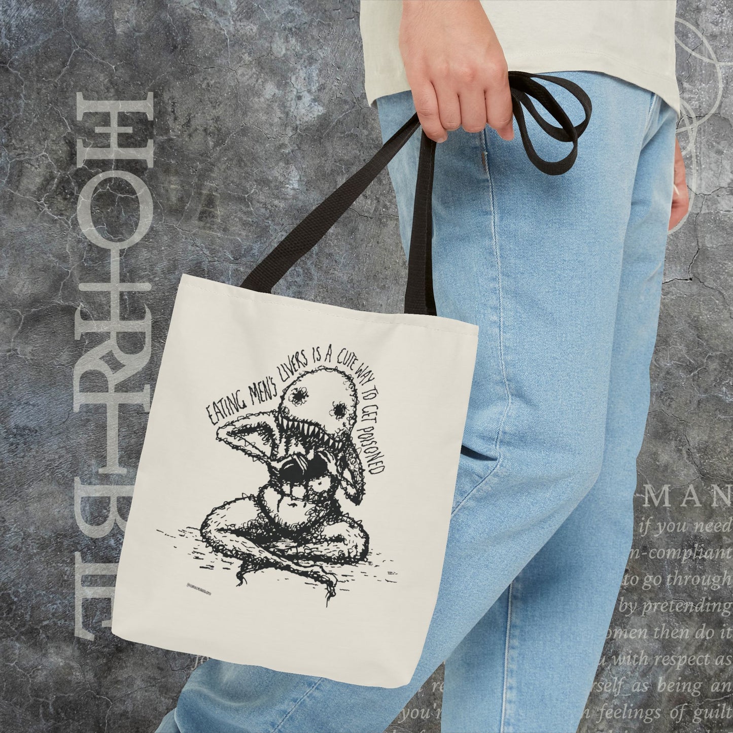 "A Cute Way To Get Poisoned” - White Tote Bag
