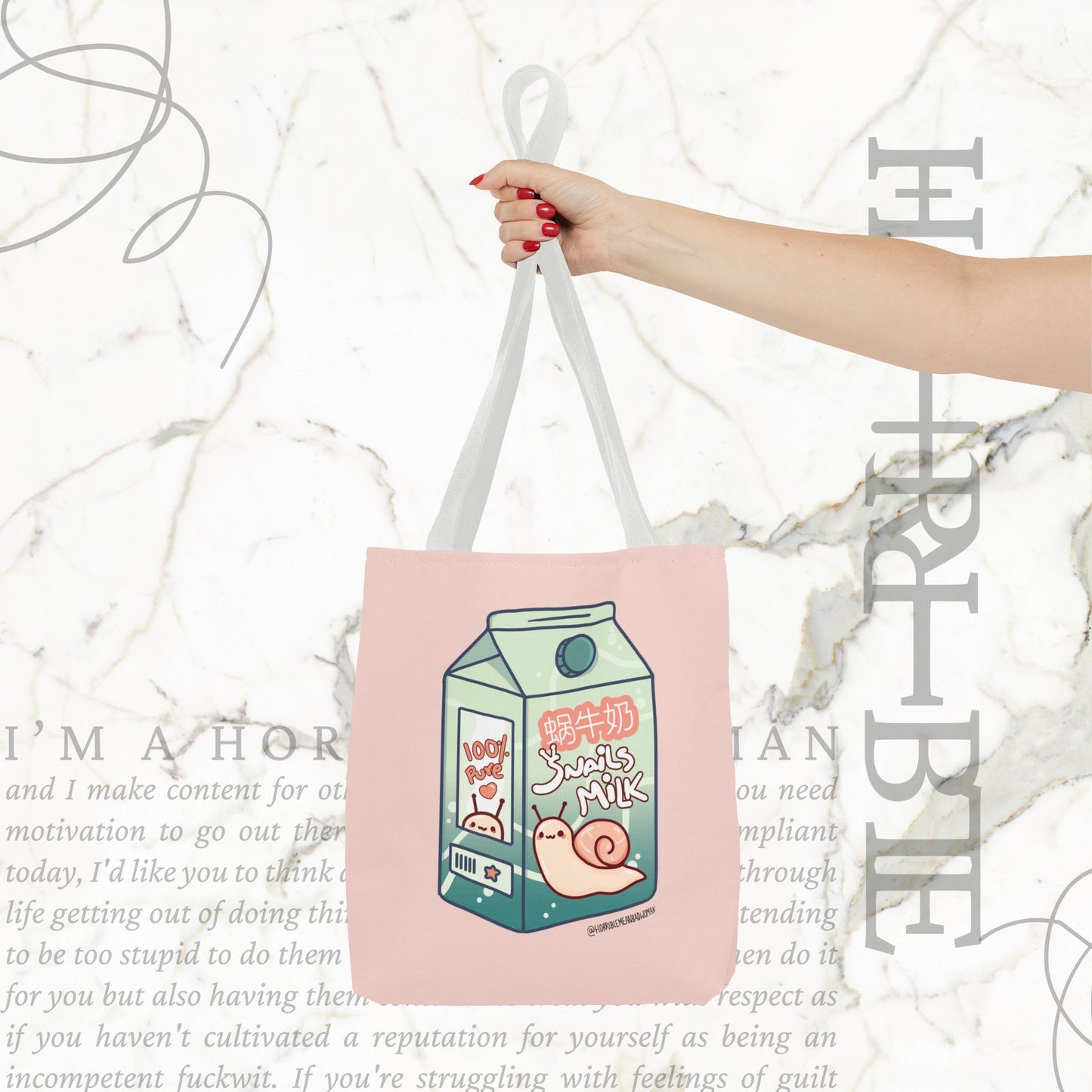 "Snail Milk" - Tote Bag