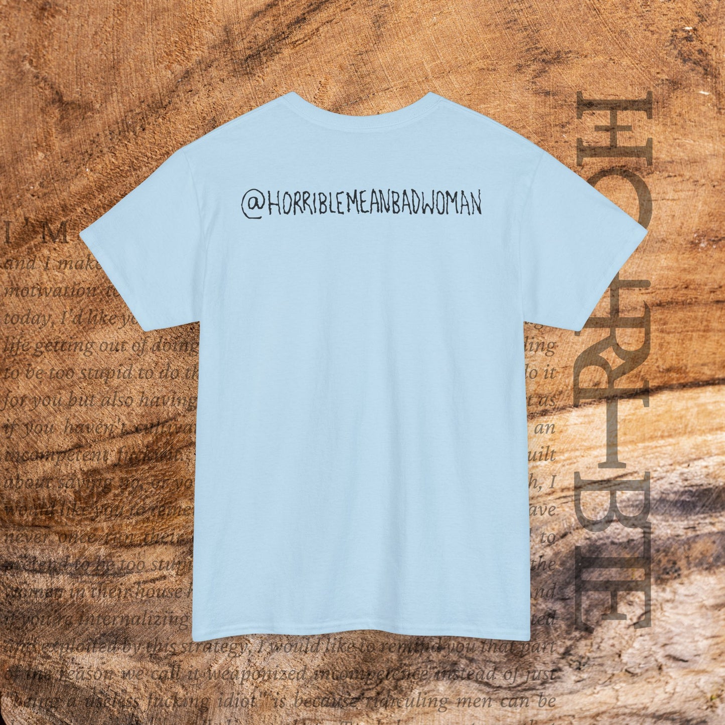 "Internalized Shame/Externalized Anger" - Heavy Cotton Tee