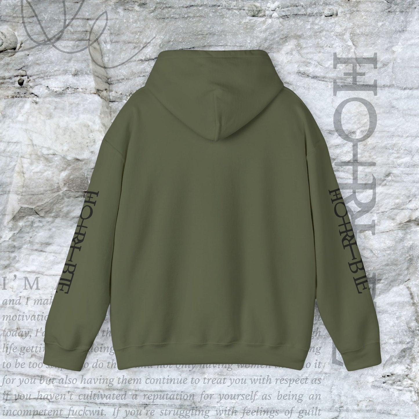 "The Original Horrible Mean Bad Woman” - Cozy Hoodie