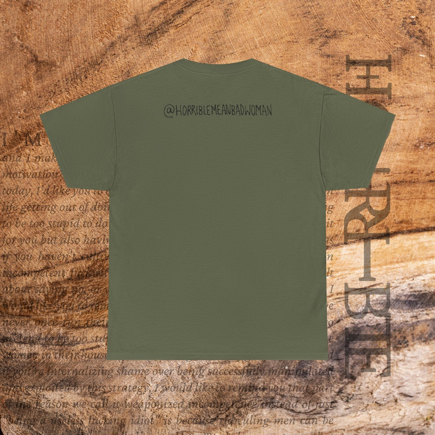 “Seasoned Crone” - Heavy Cotton Tee