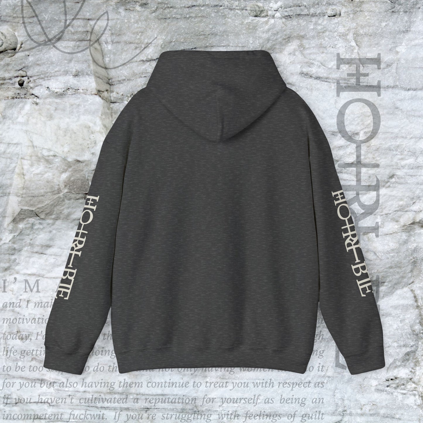 "The Original Horrible Mean Bad Woman” - Cozy Hoodie