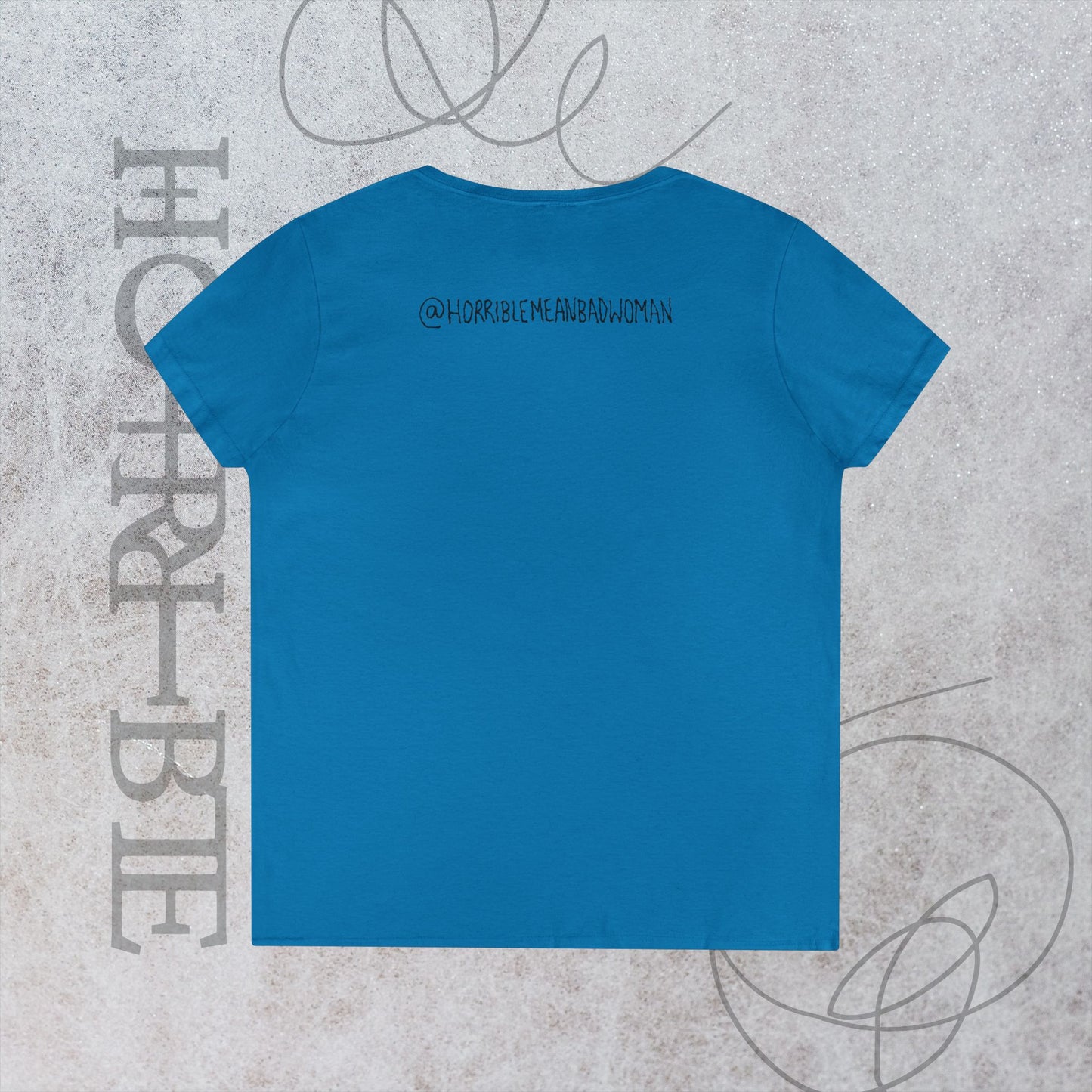 "Fight Like a Girl" - V-Neck T-Shirt