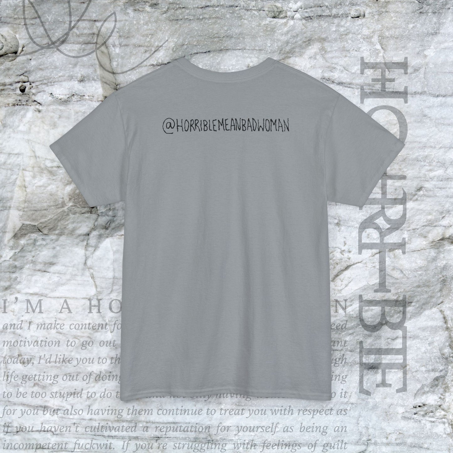 "Insufferable Hag” - Heavy Cotton Tee