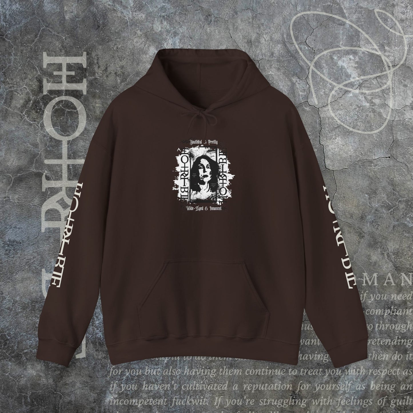 "Wide Eyed & Innocent" - Cozy Hoodie