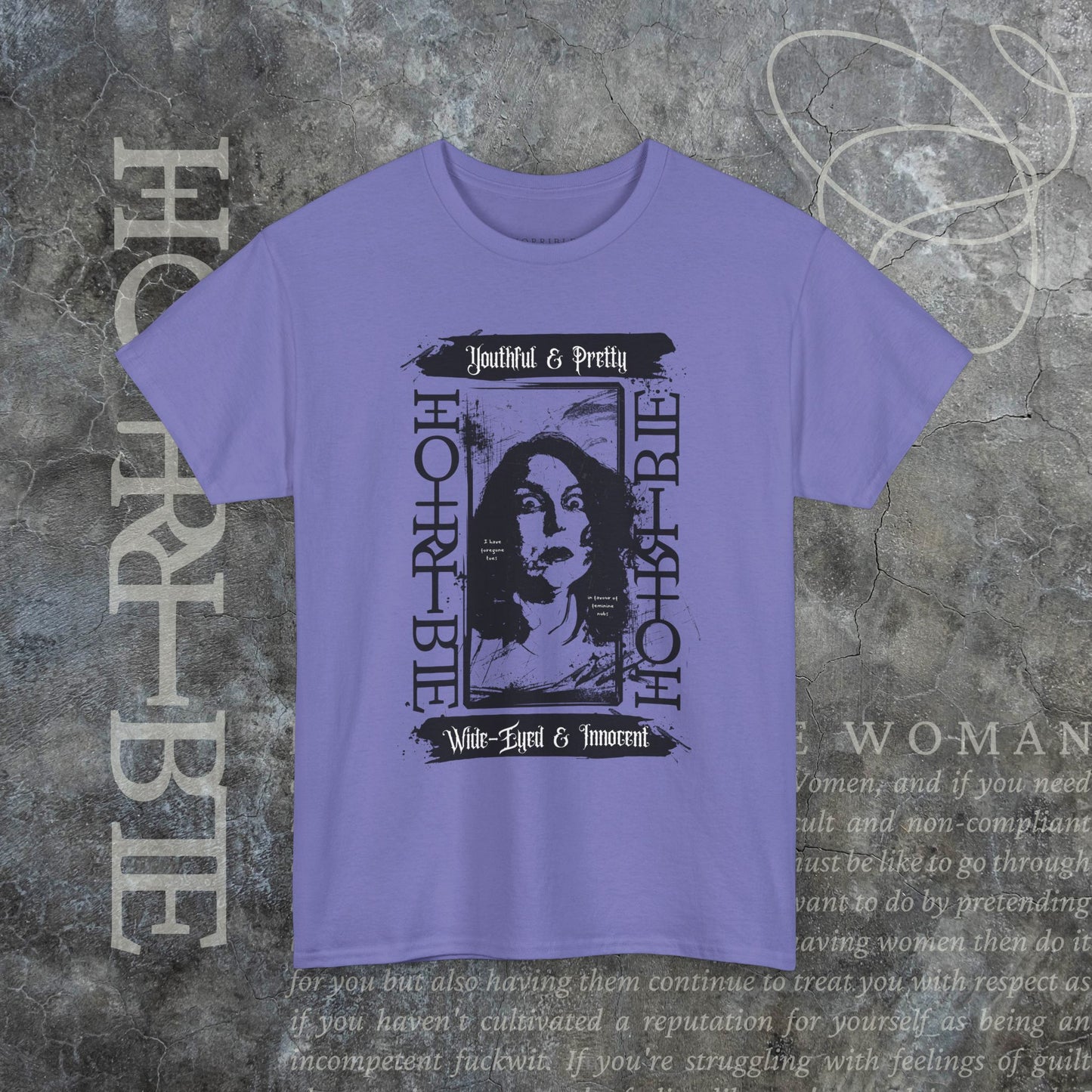 "Wide Eyed & Innocent" - Heavy Cotton Tee