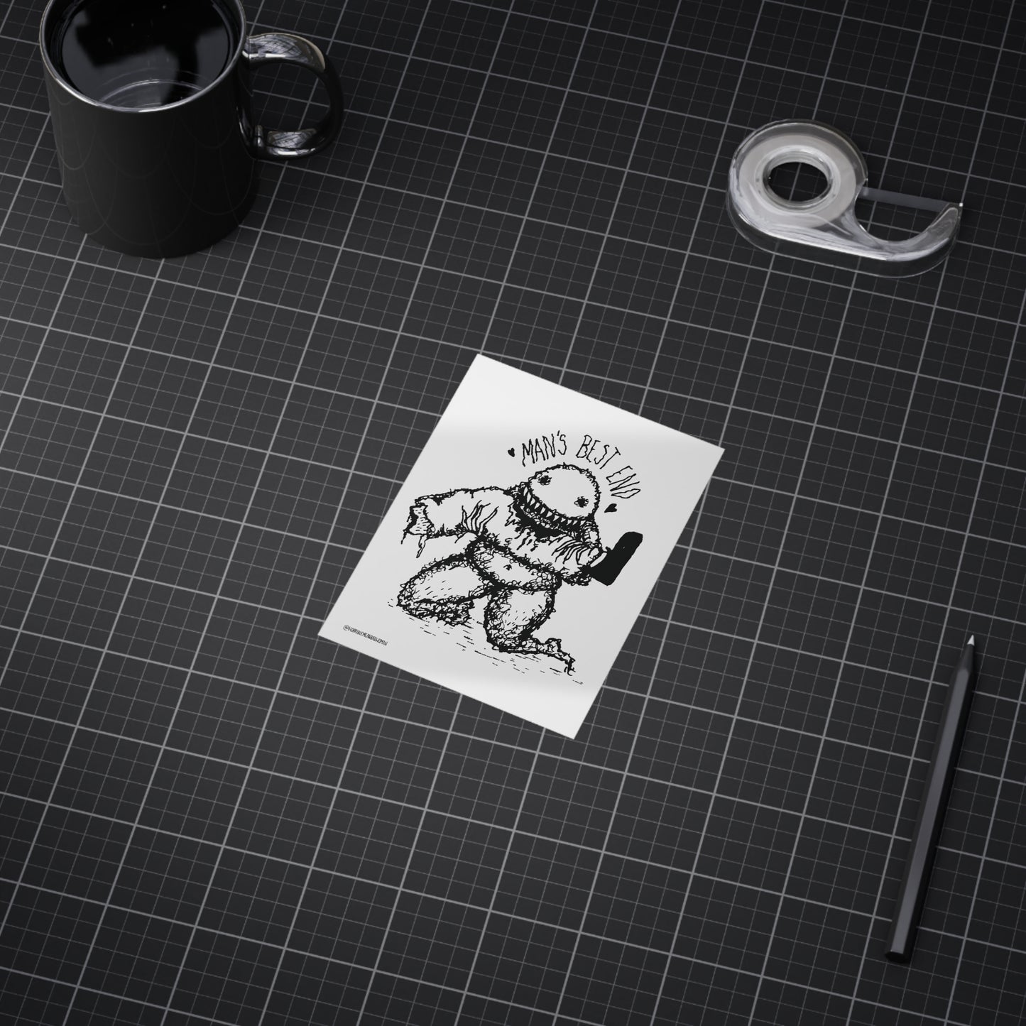 “Man’s Best End” - Art Print