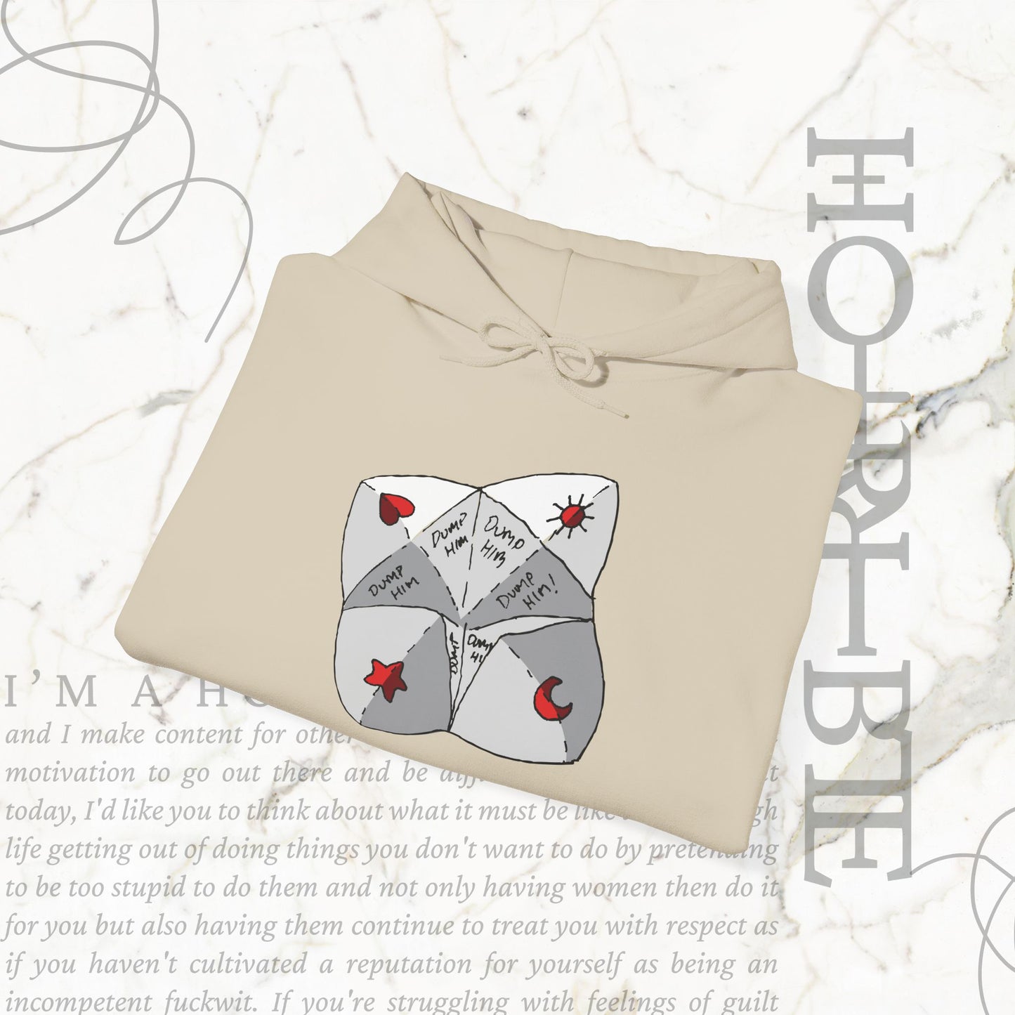 "Dump Him" - Cozy Hoodie