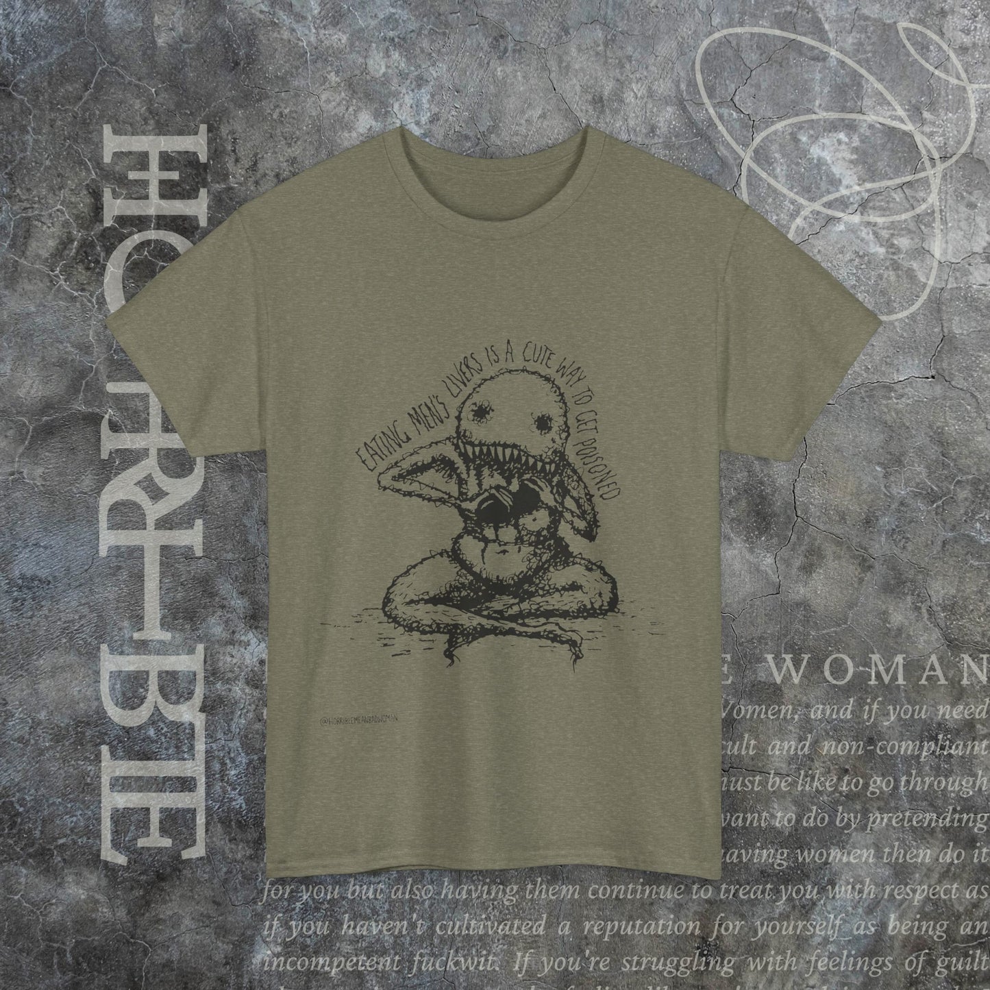 "A Cute Way To Get Poisoned" - Heavy Cotton Tee