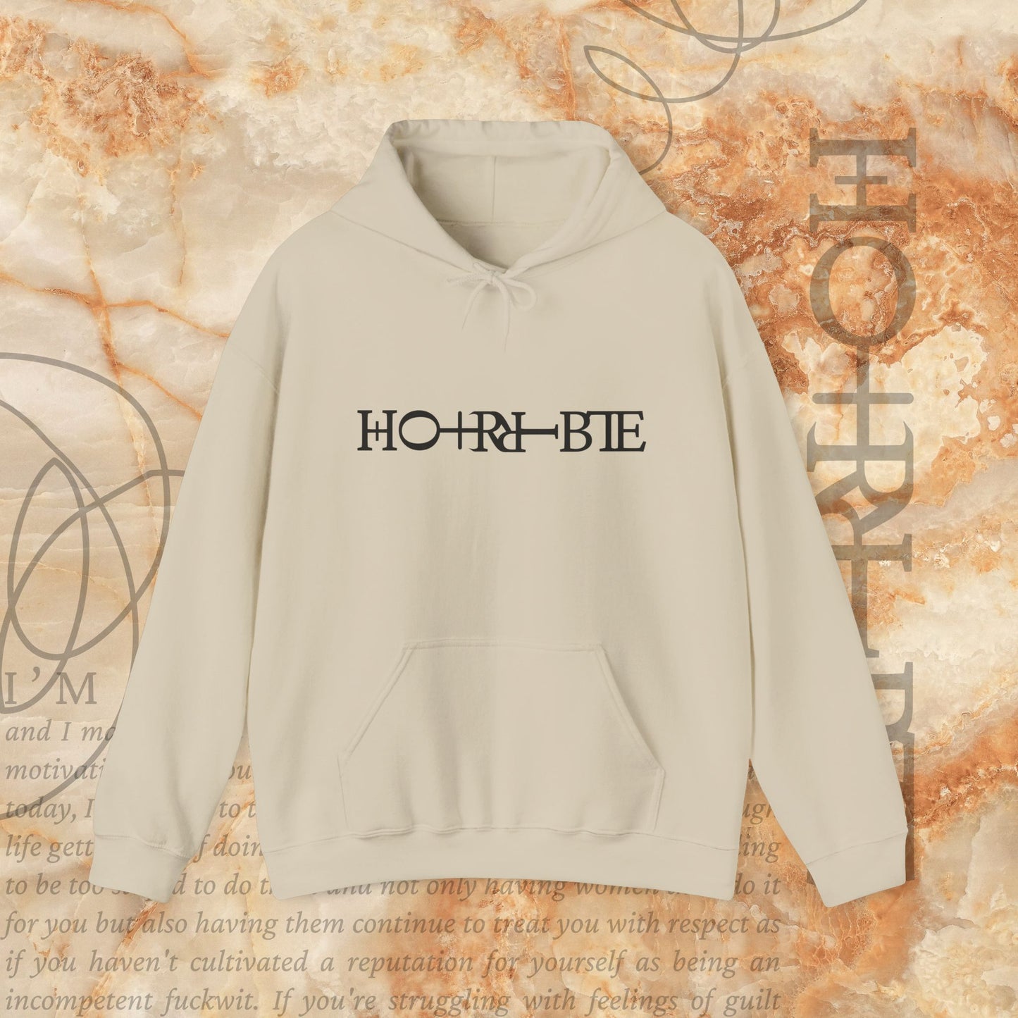 "Cryptically Horrible" - Cozy Hoodie