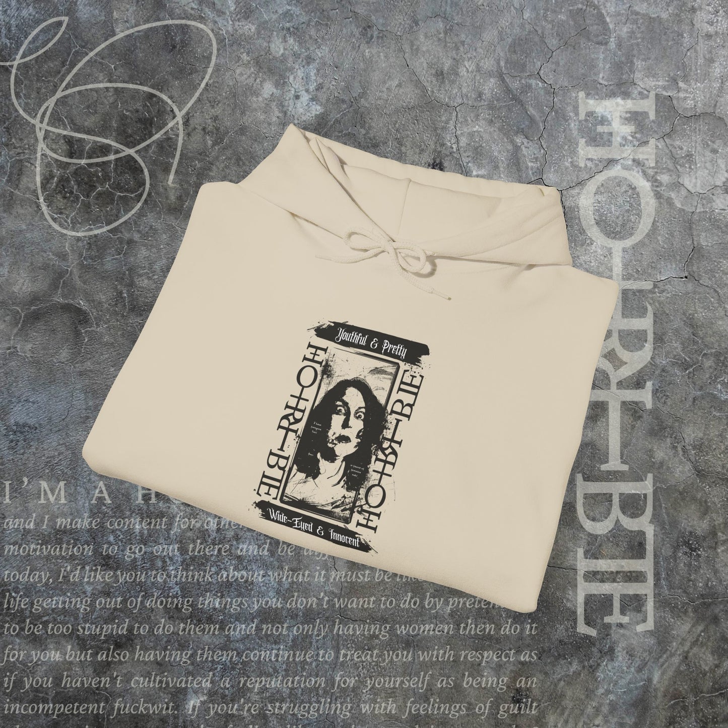 "Wide Eyed & Innocent" - Cozy Hoodie