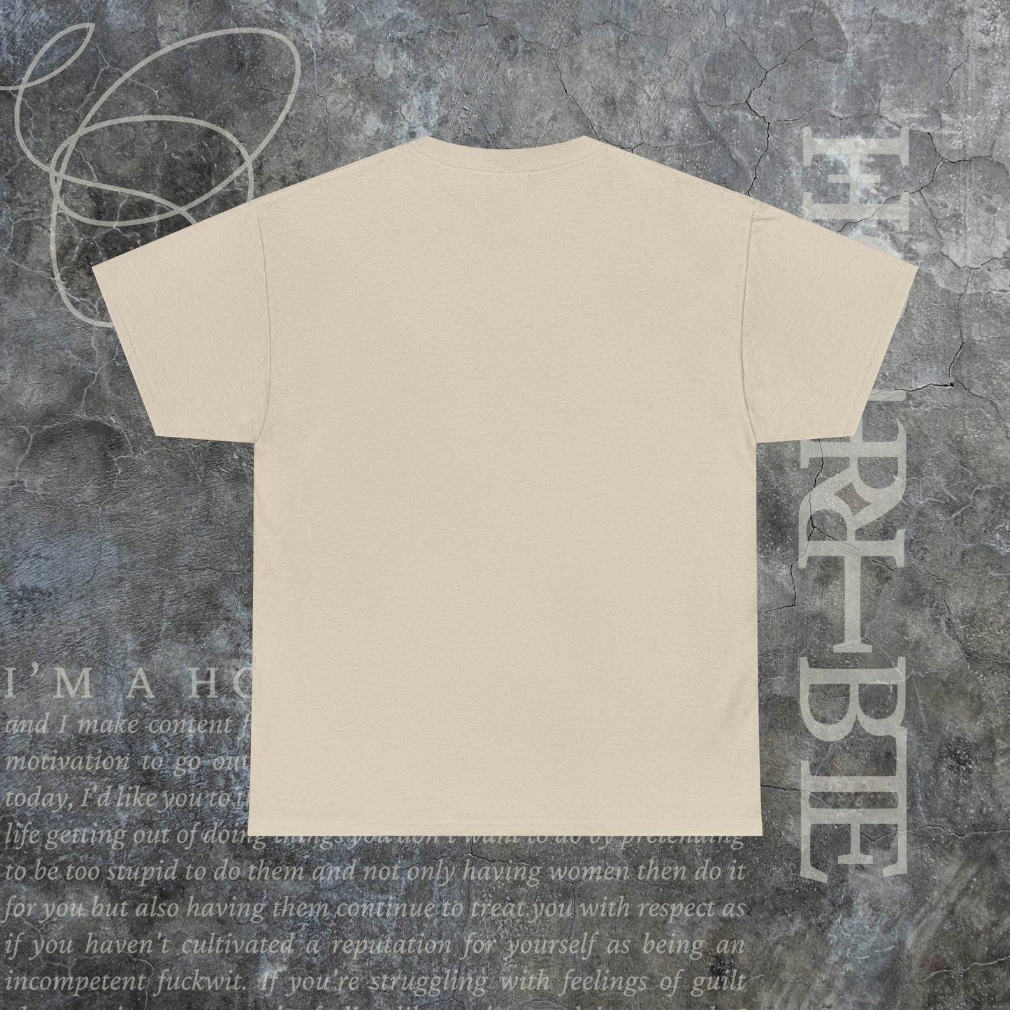 "You Should Smile More" - Heavy Cotton Tee