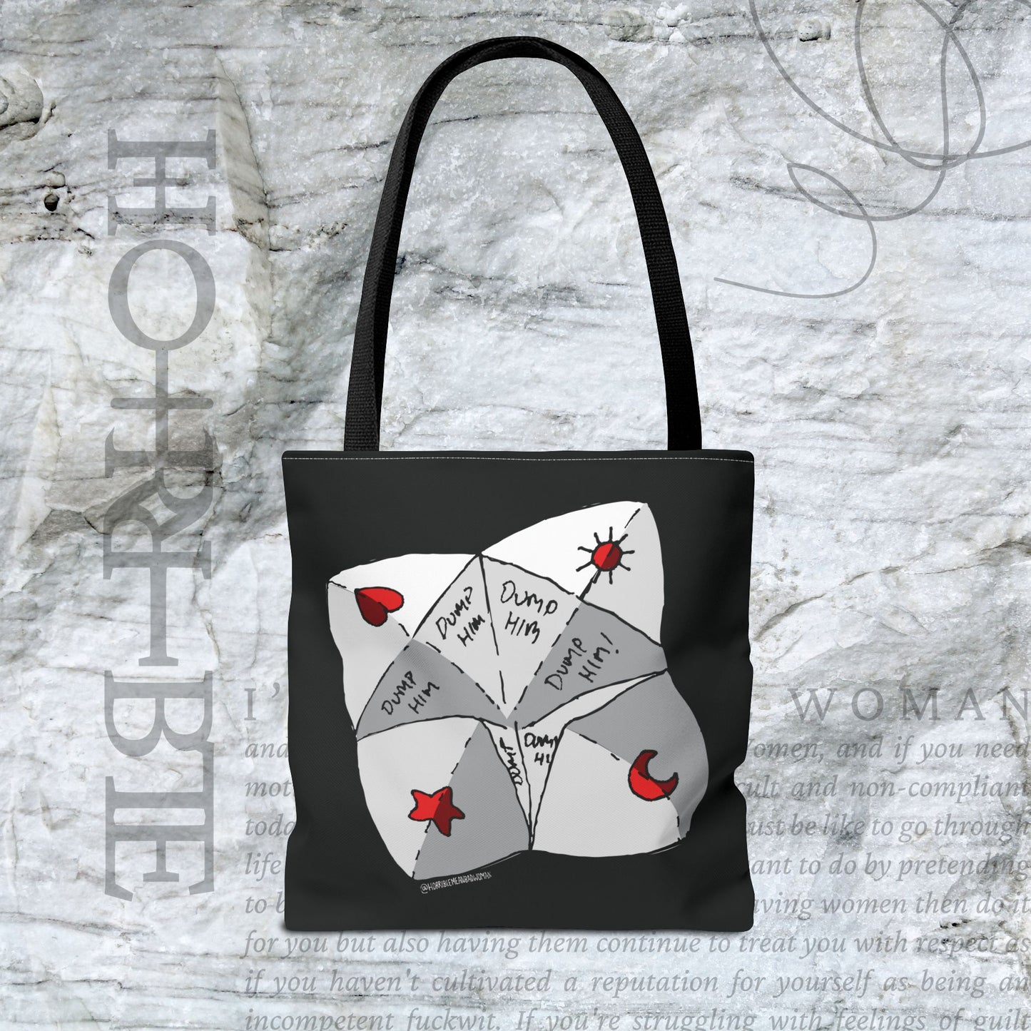 "Dump Him Chatterbox" - Tote Bag
