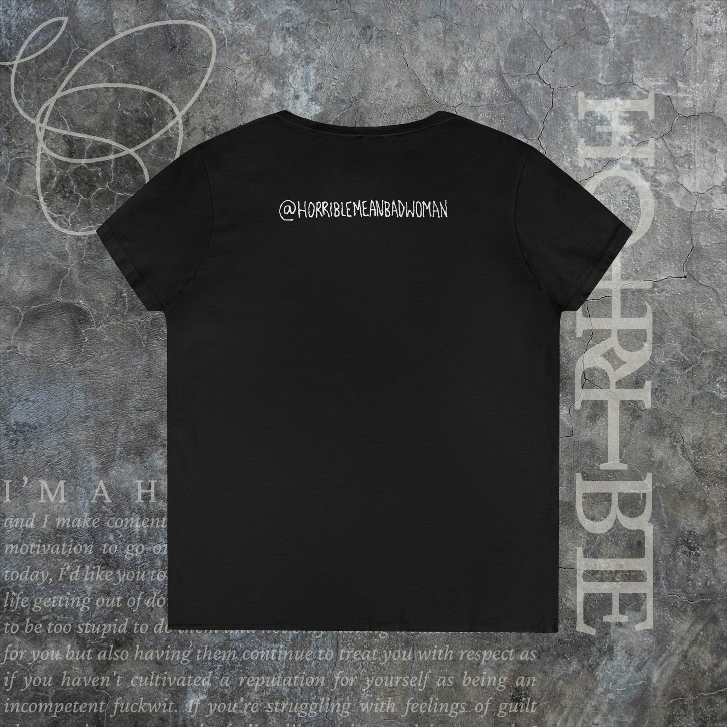 "A Cute Way To Get Poisoned" - V-Neck T-Shirt