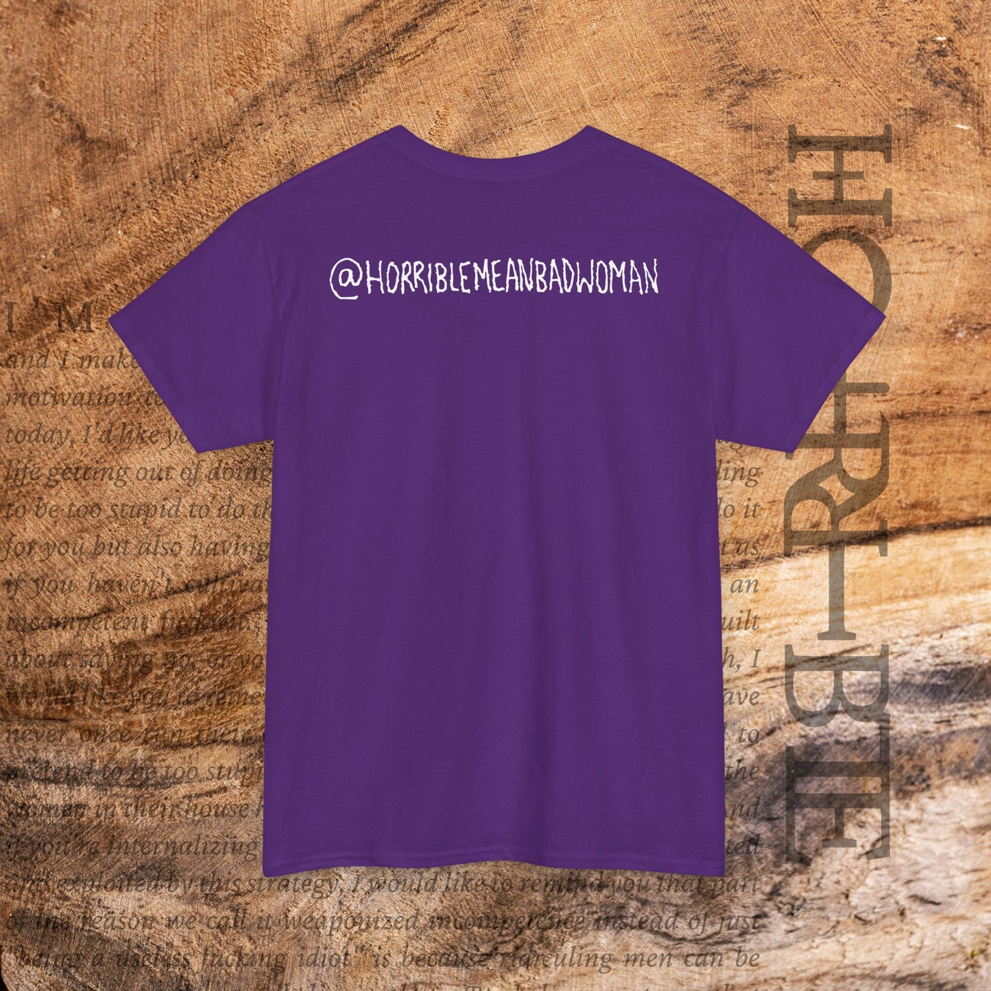 "Internalized Shame/Externalized Anger" - Heavy Cotton Tee