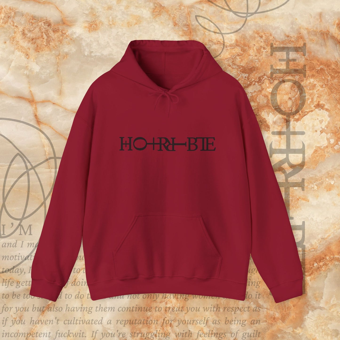 "Cryptically Horrible" - Cozy Hoodie