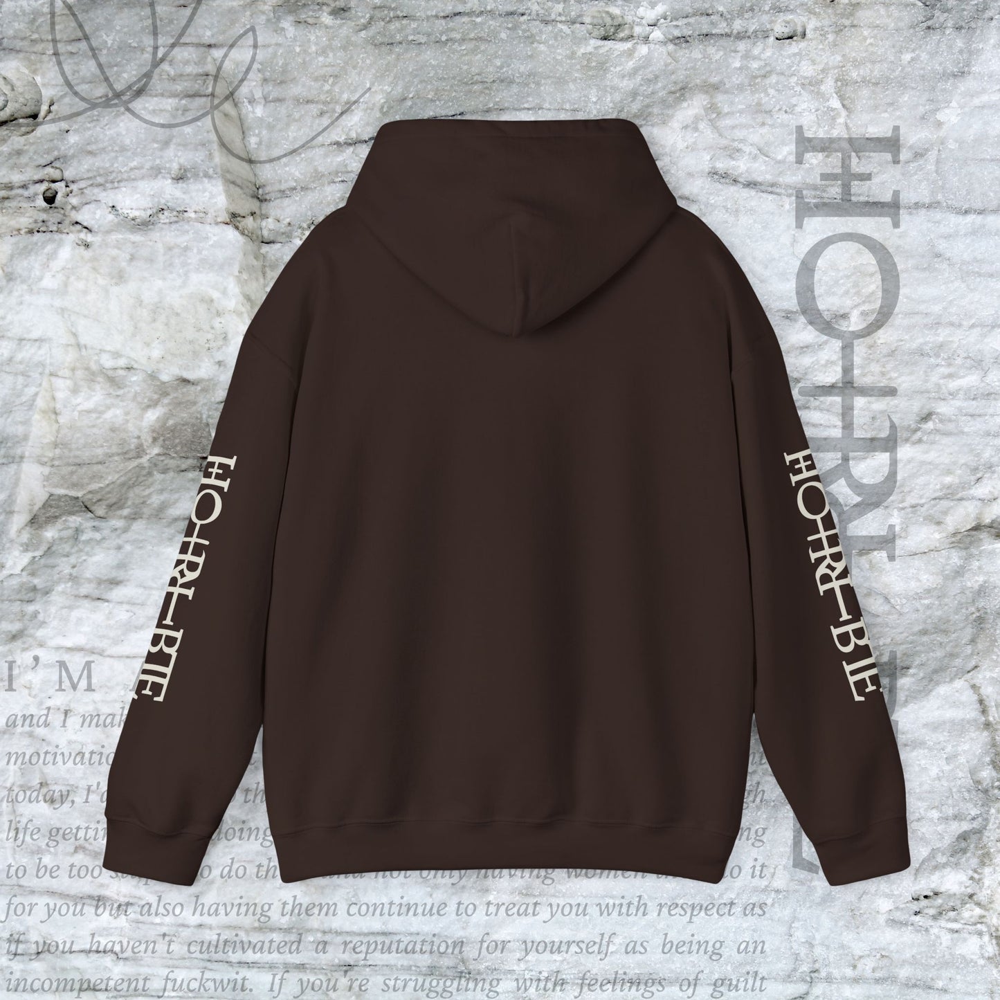 "The Original Horrible Mean Bad Woman” - Cozy Hoodie