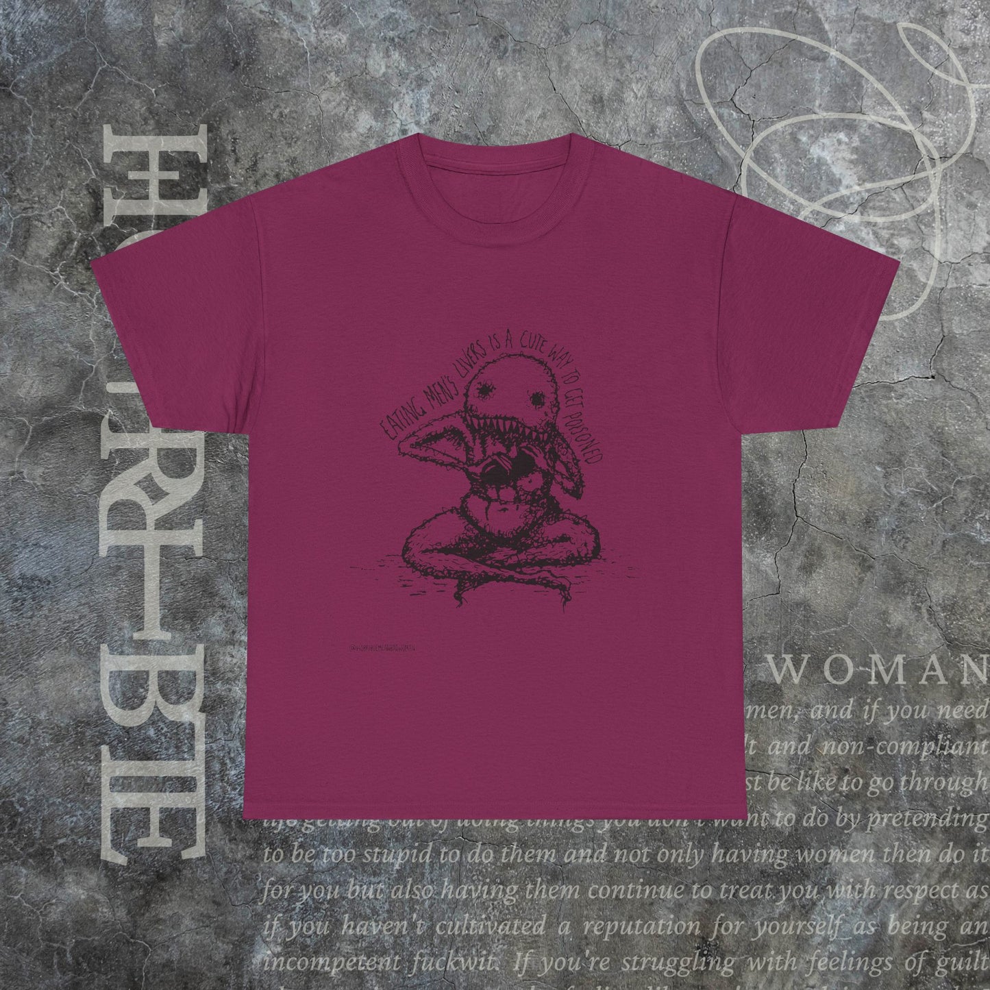 "A Cute Way To Get Poisoned" - Heavy Cotton Tee
