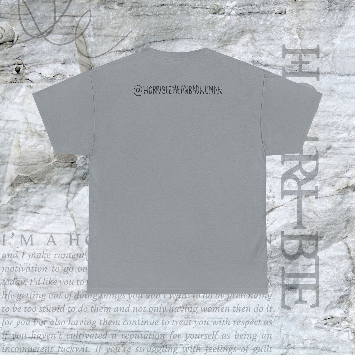 "Insufferable Hag” - Heavy Cotton Tee