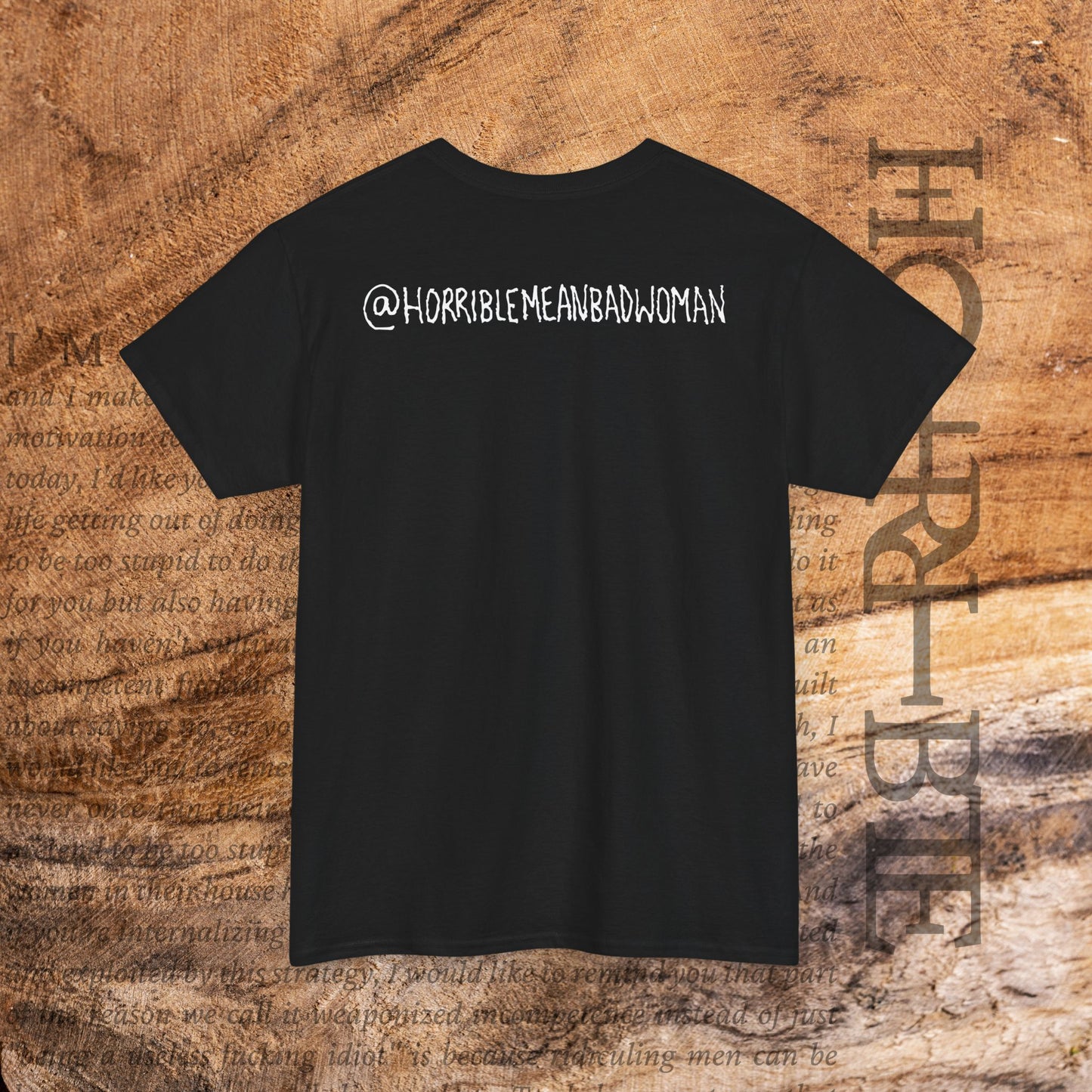 "Internalized Shame/Externalized Anger" - Heavy Cotton Tee