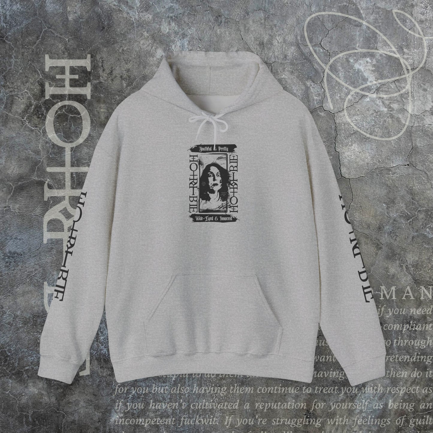 "Wide Eyed & Innocent" - Cozy Hoodie