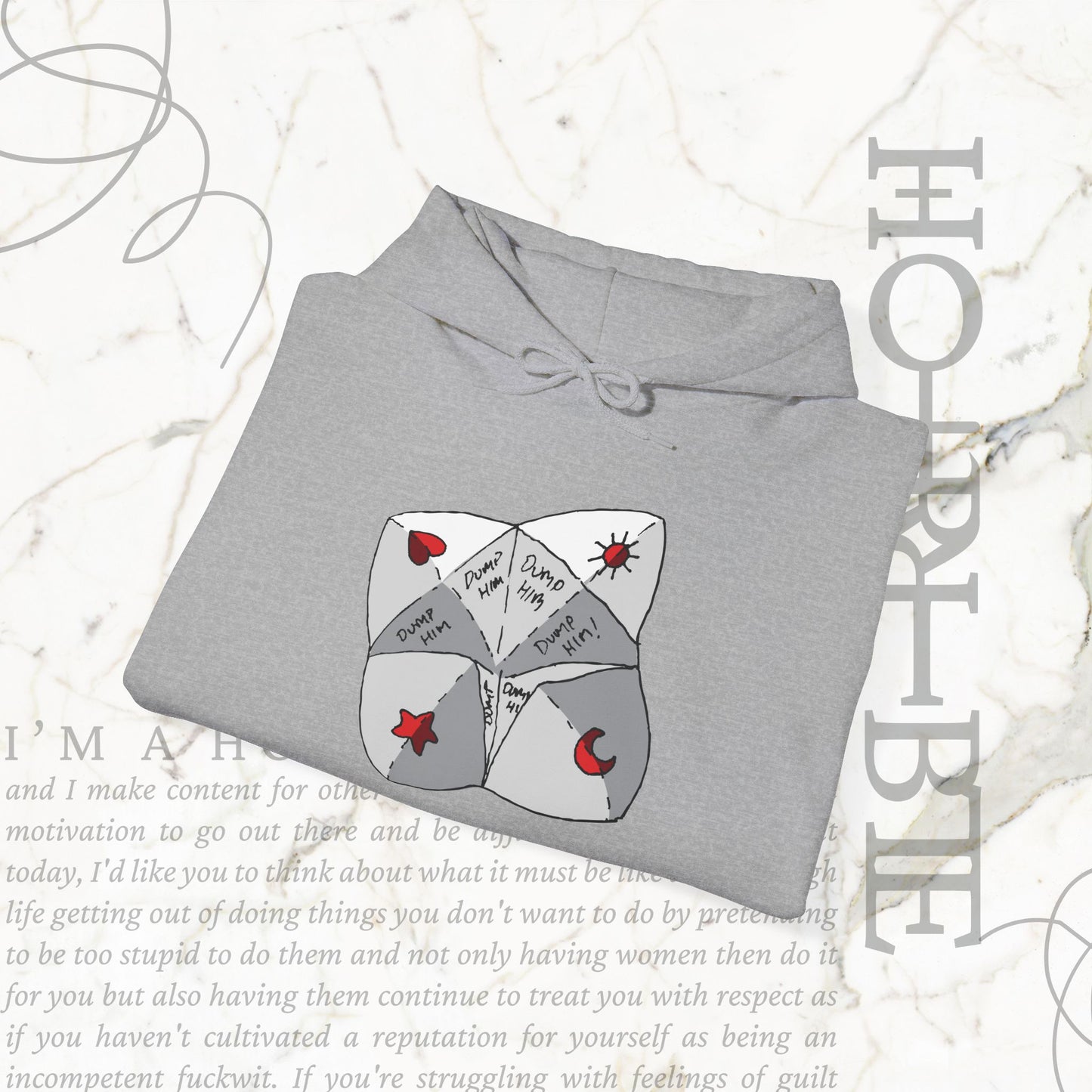 "Dump Him" - Cozy Hoodie