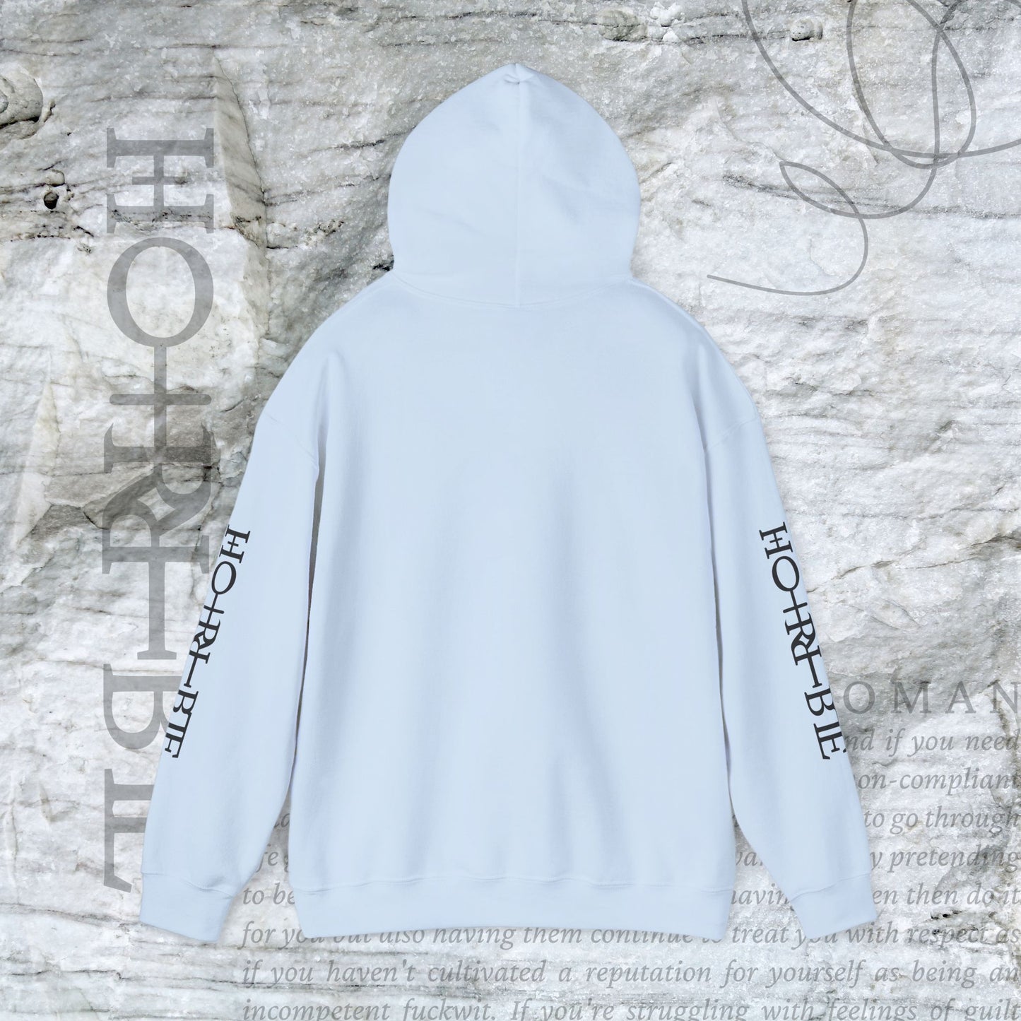 "The Original Horrible Mean Bad Woman” - Cozy Hoodie