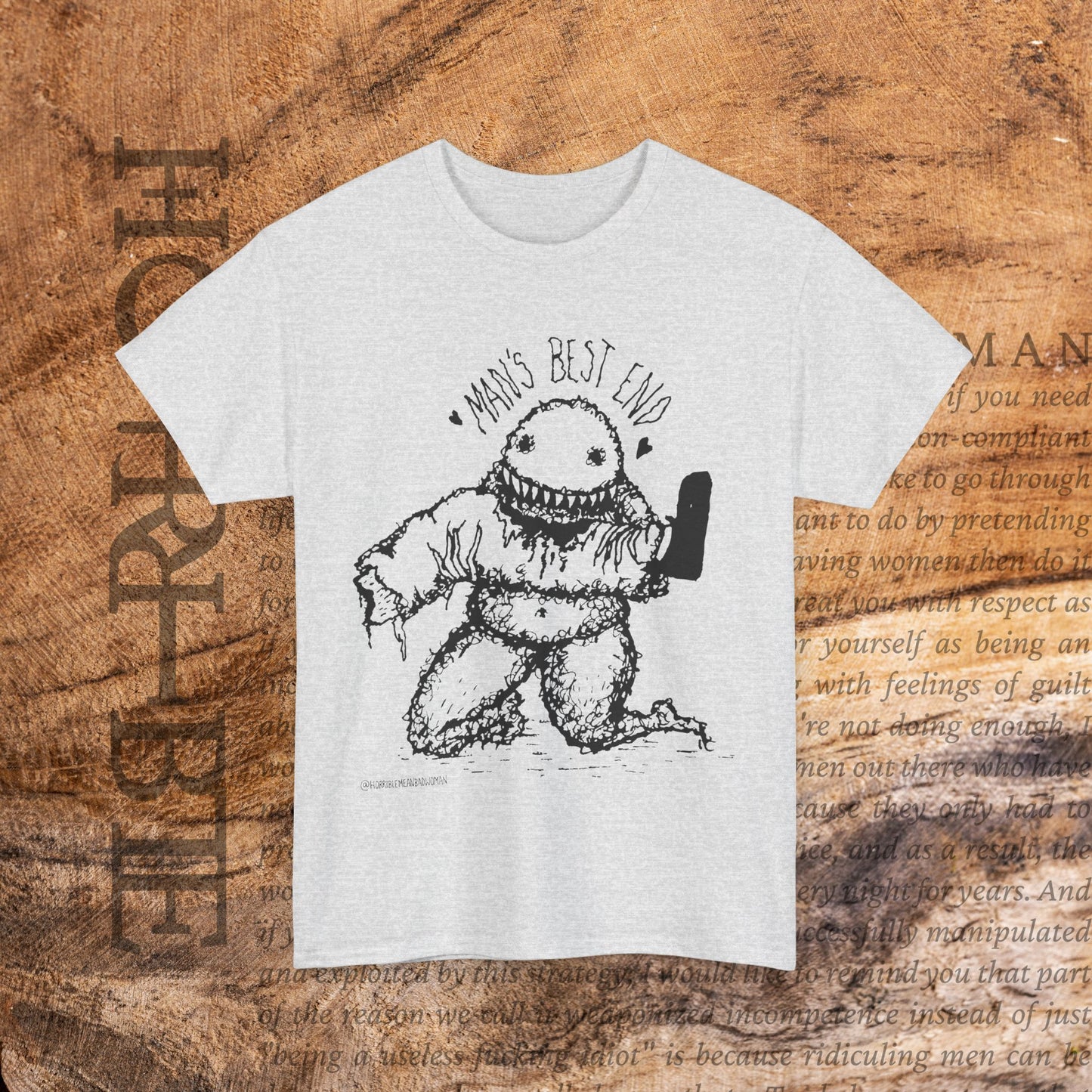 “Man’s Best End” - Heavy Cotton Tee