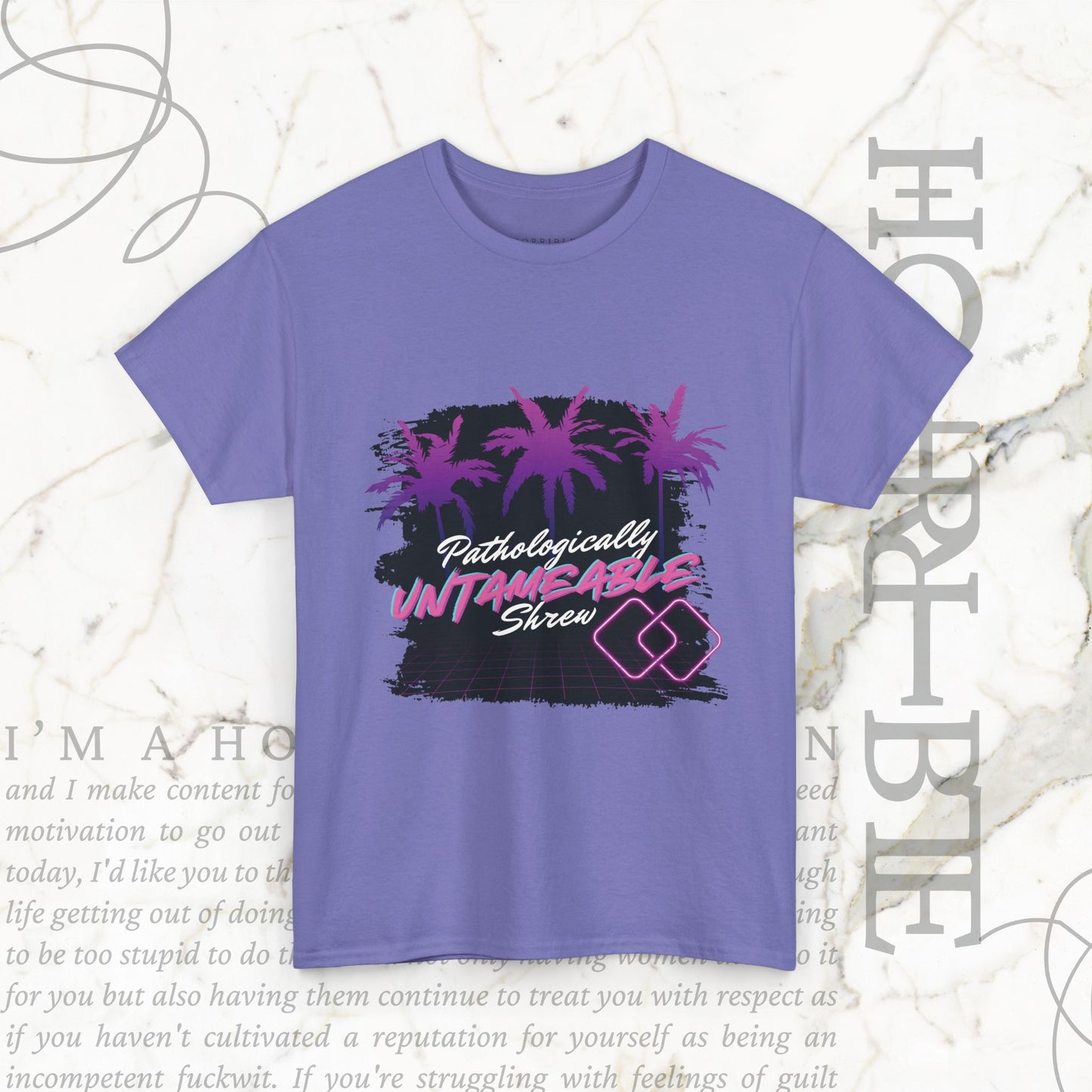 "Pathologically Untameable Shrew" - Heavy Cotton Tee