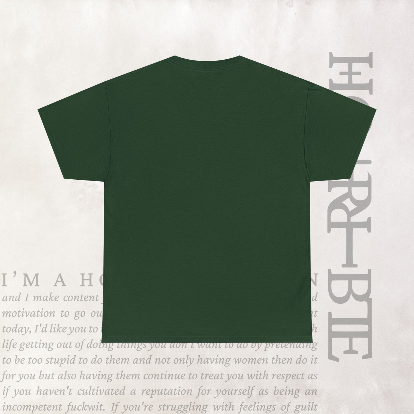 "Cryptically Horrible" - Heavy Cotton Tee