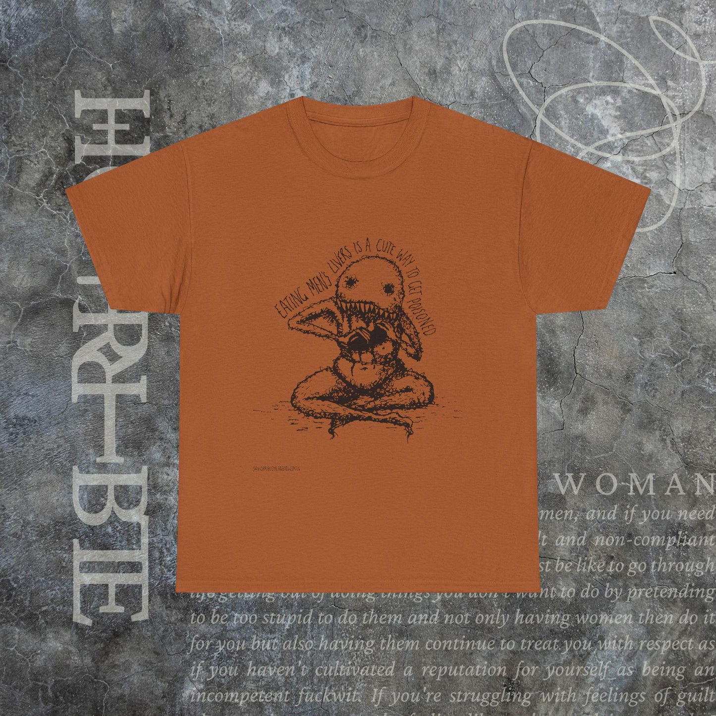 "A Cute Way To Get Poisoned" - Heavy Cotton Tee