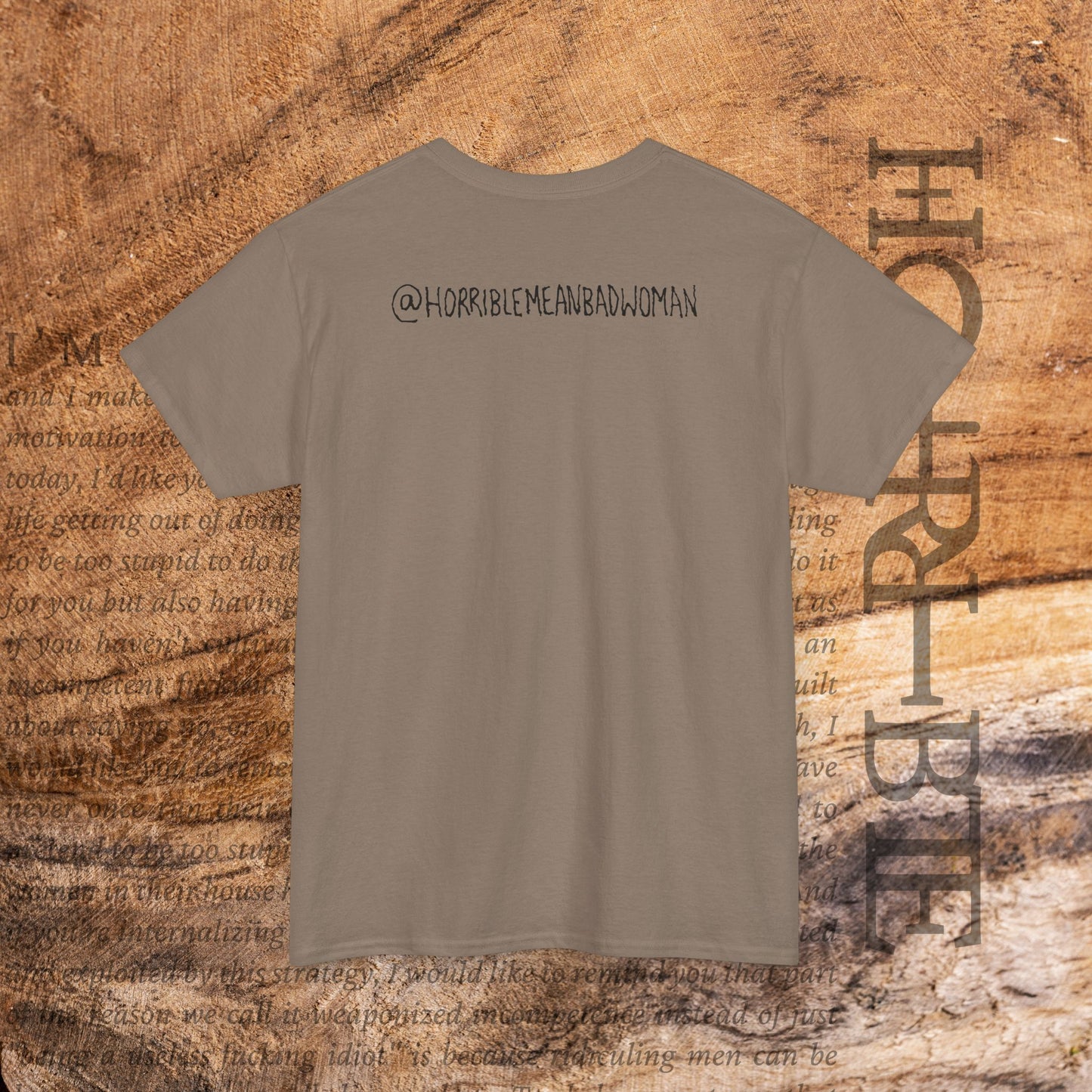 “Seasoned Crone” - Heavy Cotton Tee