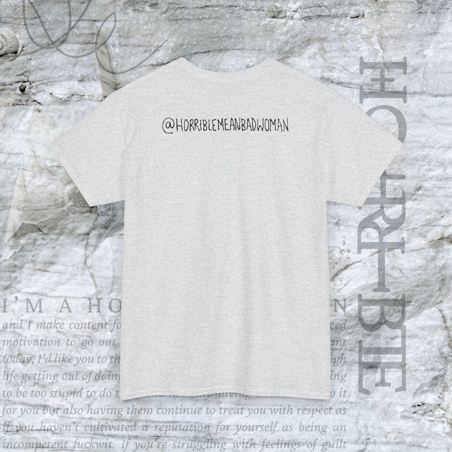 "Insufferable Hag” - Heavy Cotton Tee