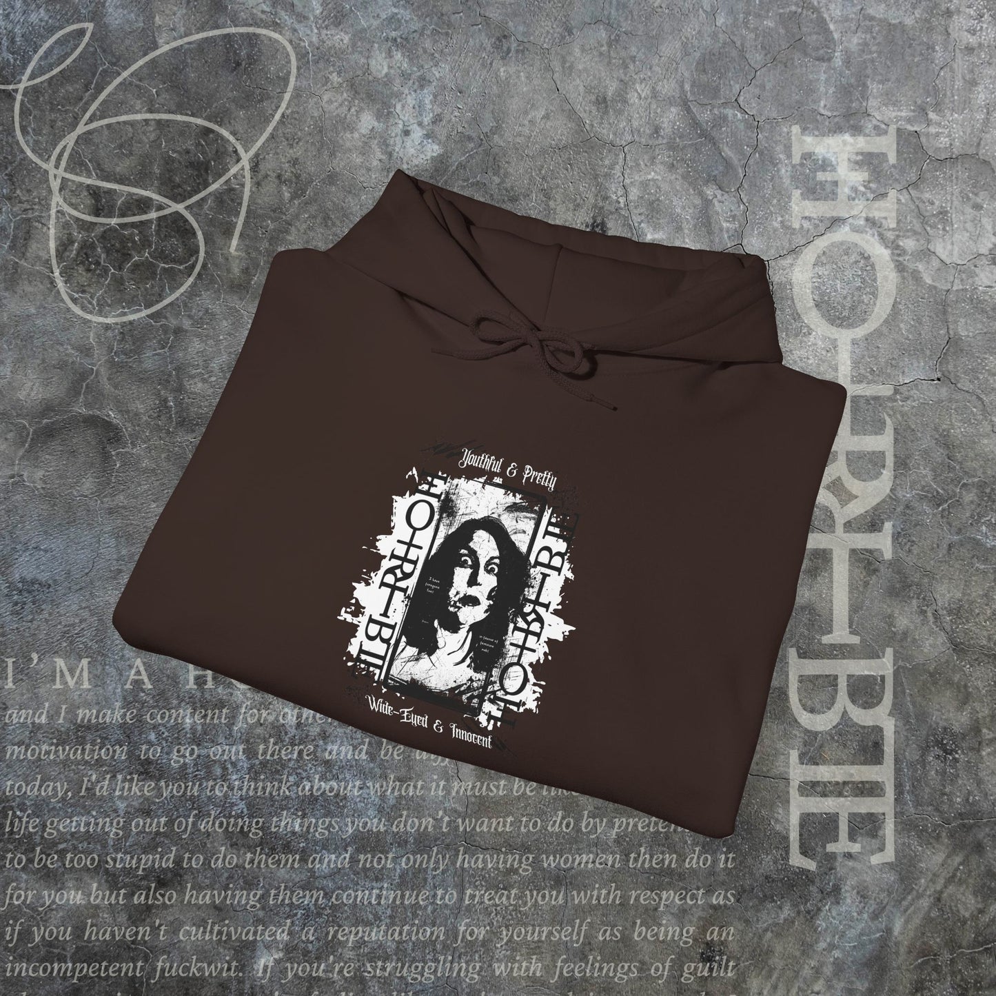 "Wide Eyed & Innocent" - Cozy Hoodie