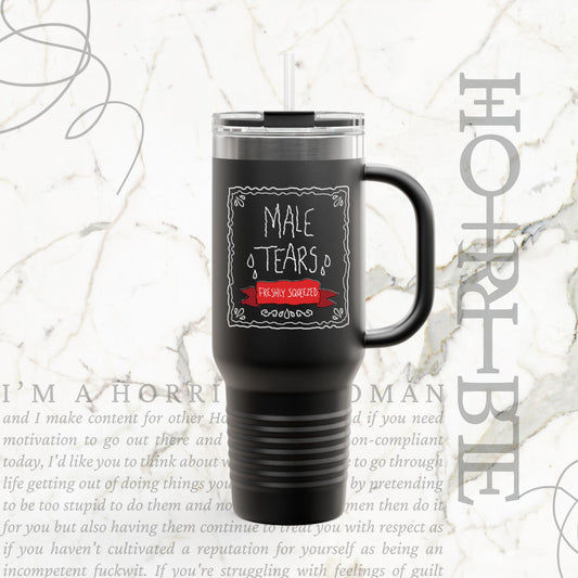 "Male Tears" - Insulated Travel Mug